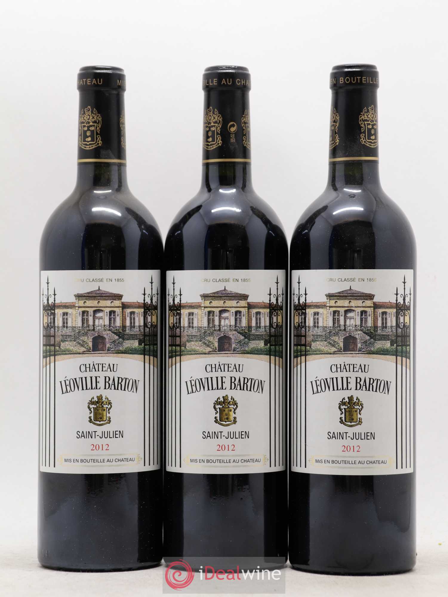 Château Léoville Barton 2ème Grand Cru Classé 2012 - Lot de 6 bouteilles - 1