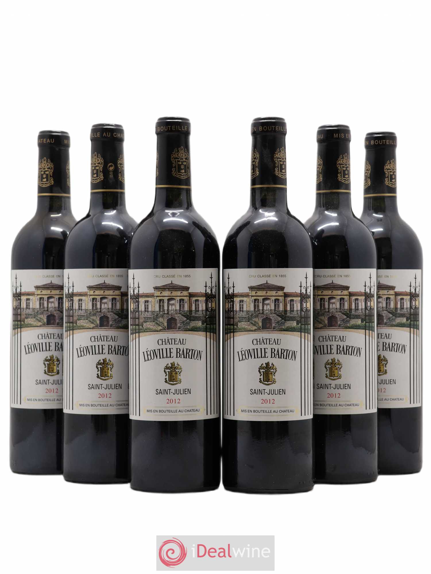 Château Léoville Barton 2ème Grand Cru Classé 2012 - Lot de 6 bouteilles - 0
