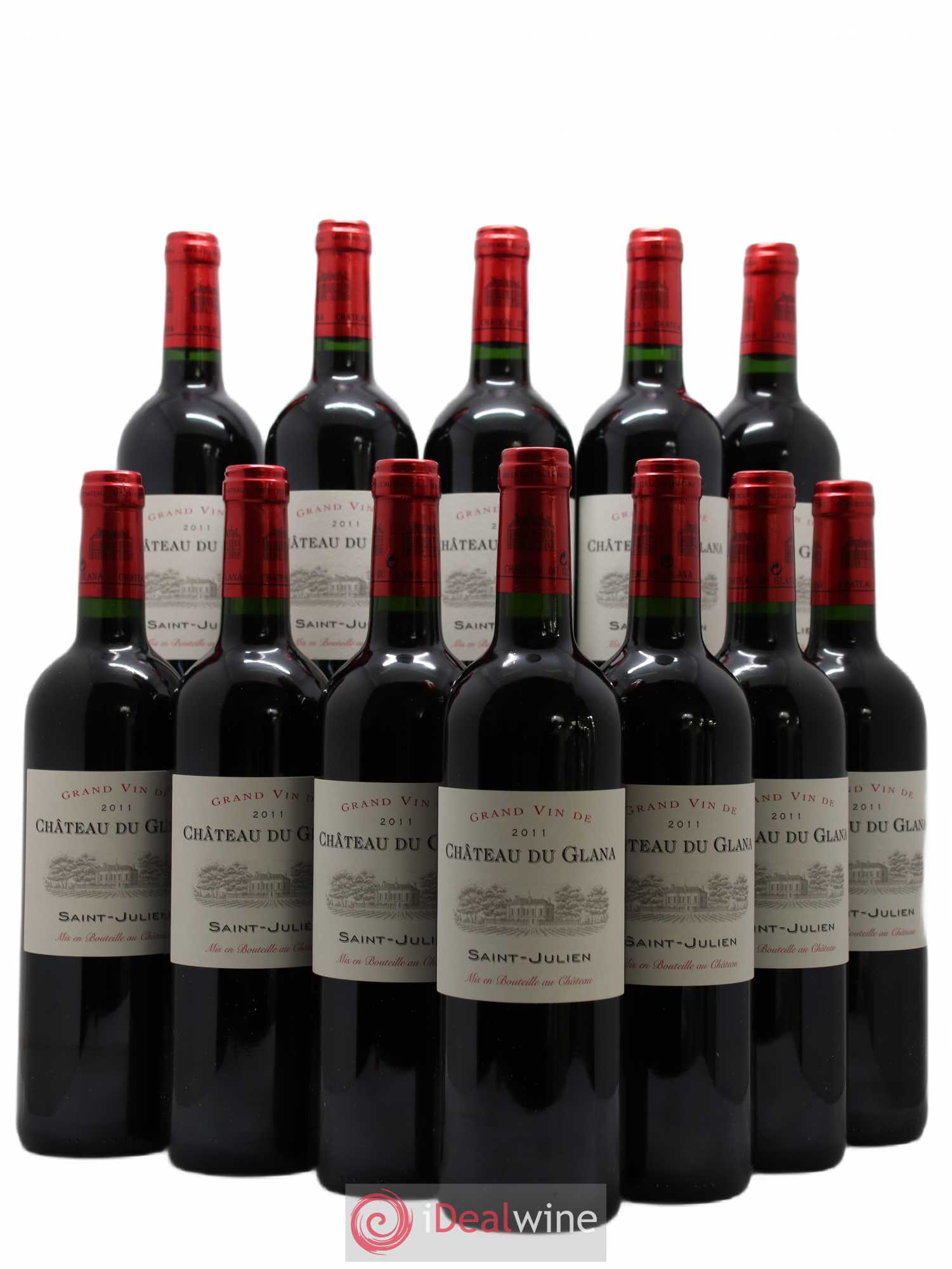 Château du Glana 2011 - Lot de 12 bouteilles - 0