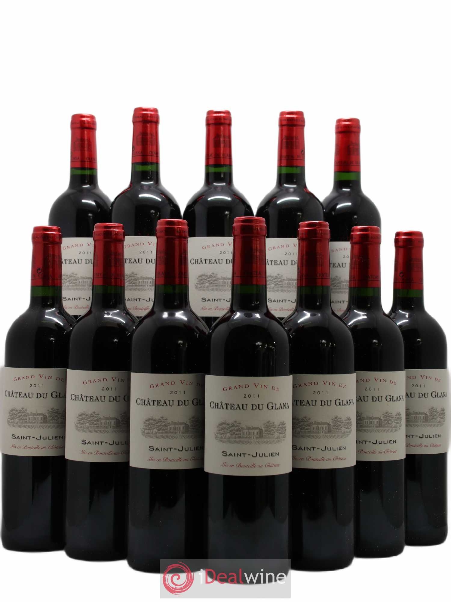 Château du Glana 2011 - Lot de 12 bouteilles - 0