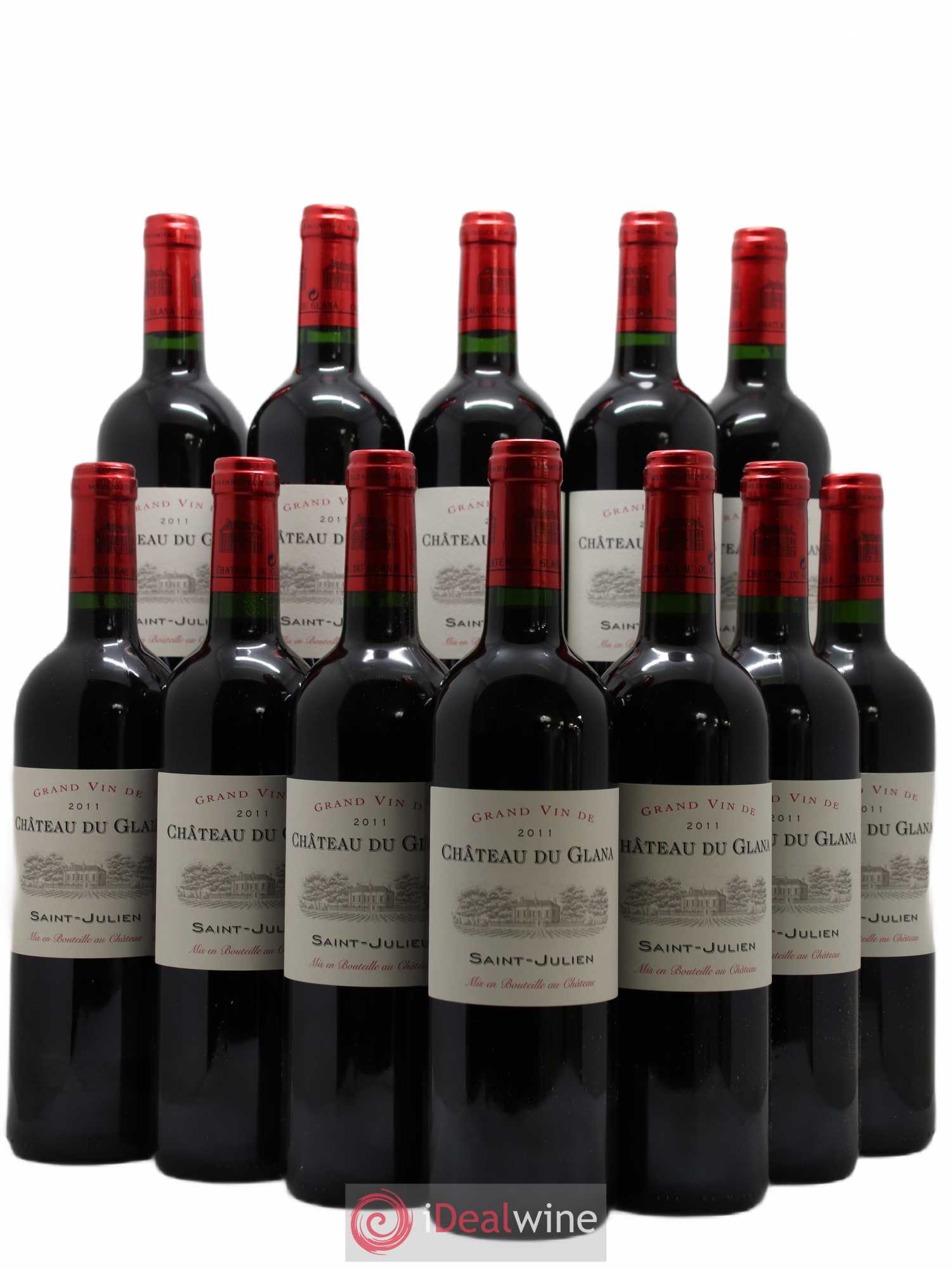Château du Glana 2011 - Lot de 12 bouteilles - 0