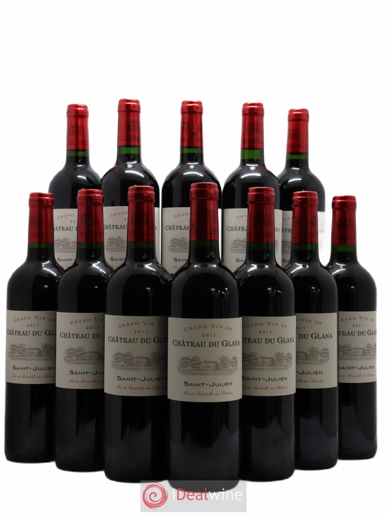 Château du Glana 2011 - Lot de 12 bouteilles - 0