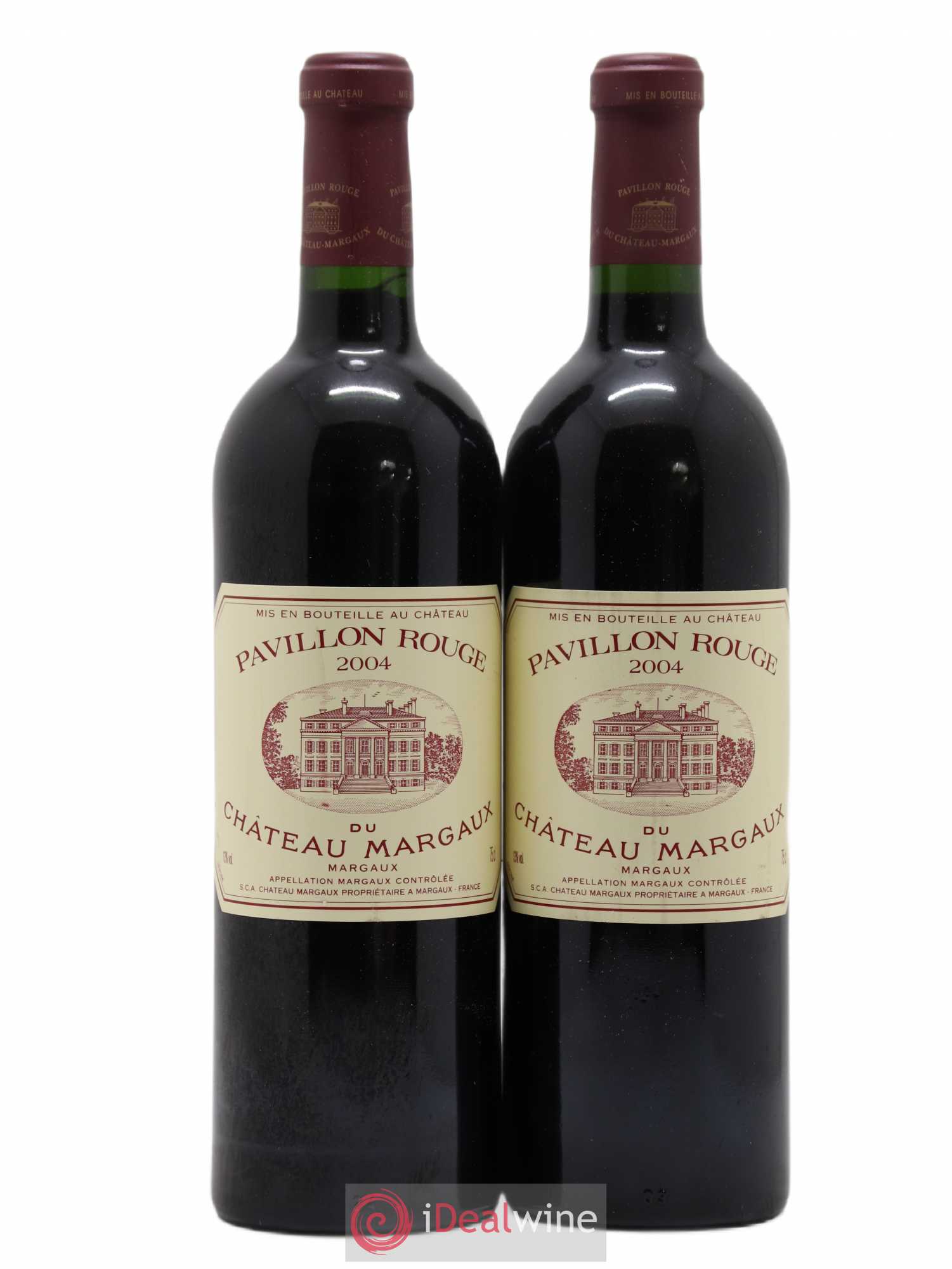 Pavillon Rouge du Château Margaux Second Vin 2004 - Lot de 2 bouteilles - 0