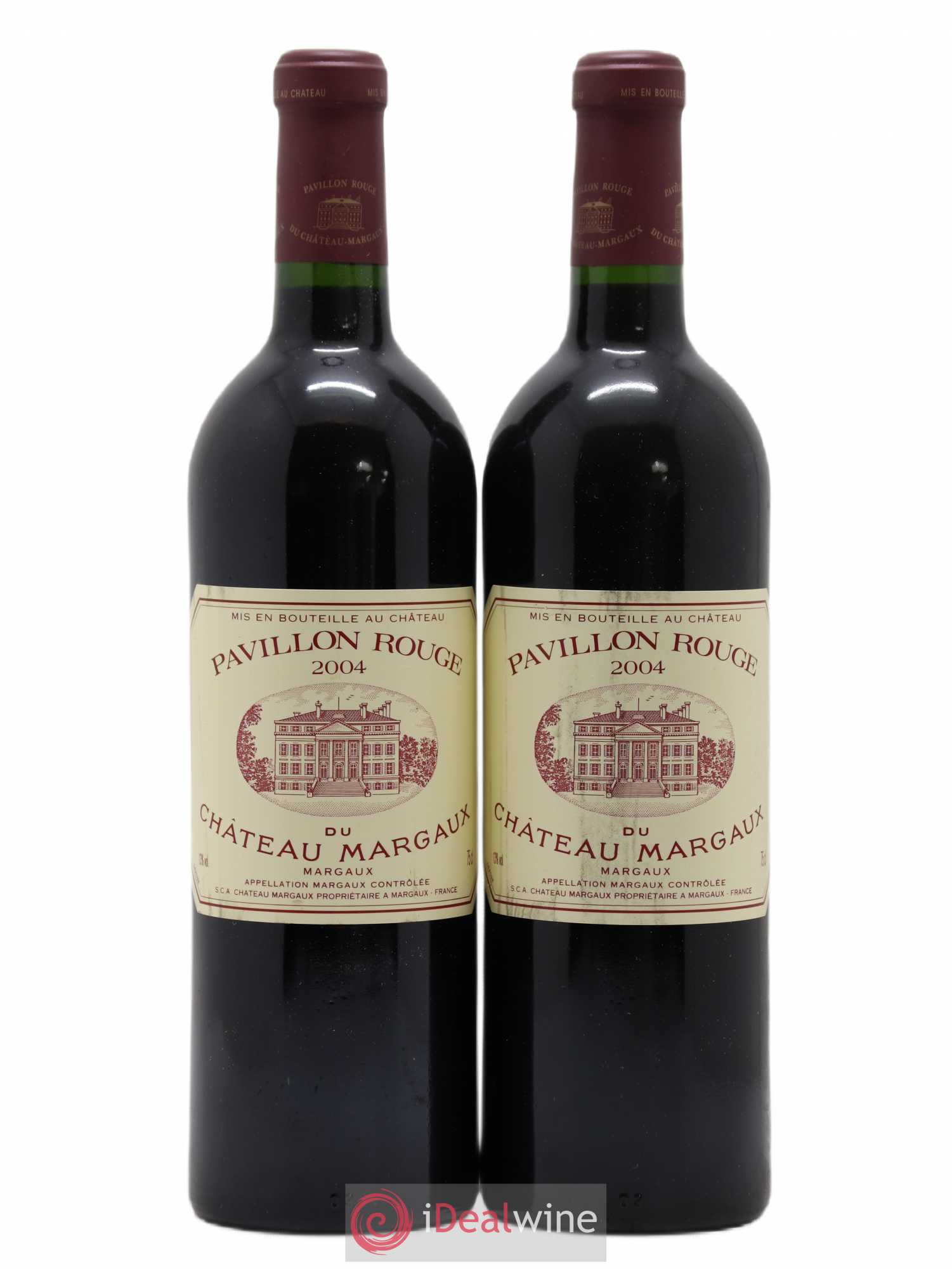 Pavillon Rouge du Château Margaux Second Vin 2004 - Lot de 2 bouteilles - 0