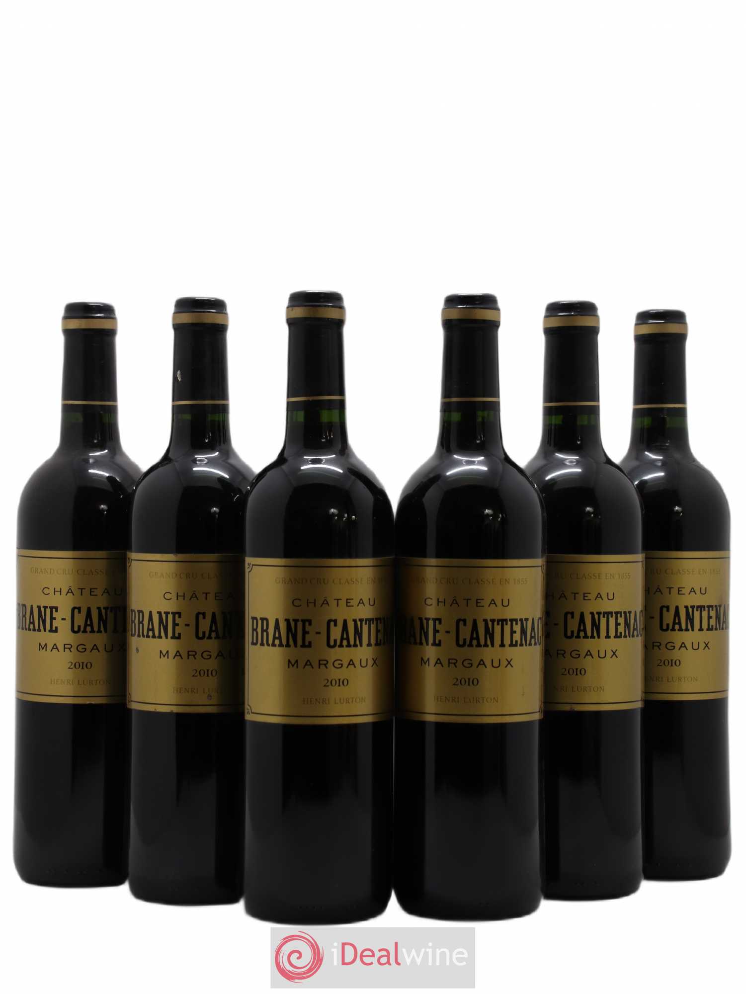 Château Brane Cantenac 2ème Grand Cru Classé 2010 - Lot de 6 bouteilles - 0