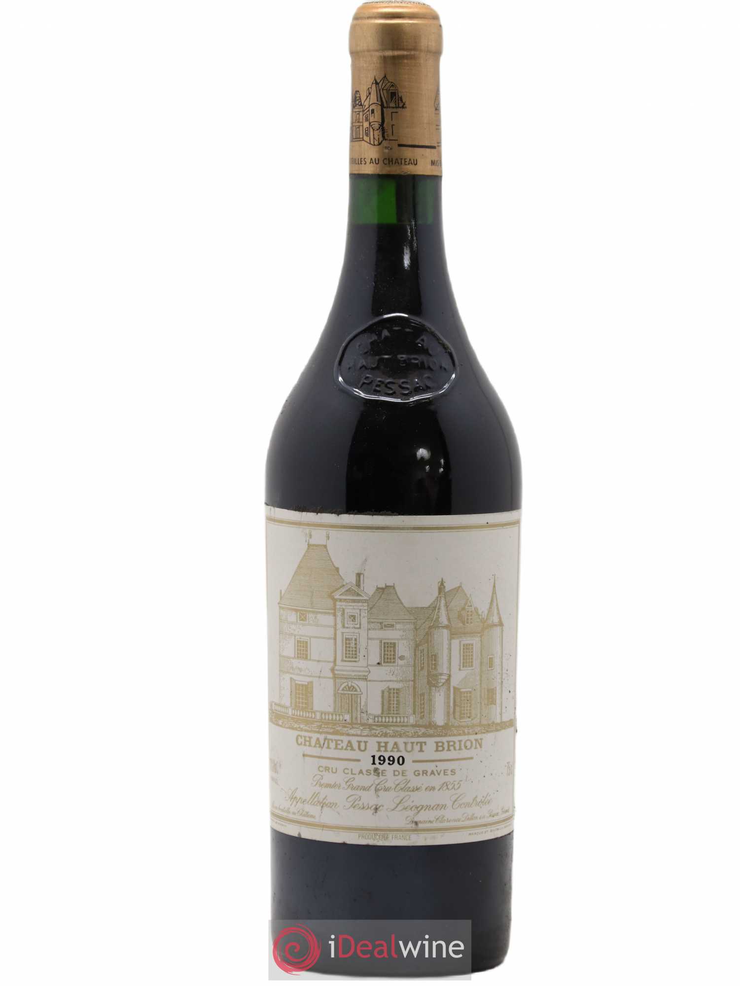 Château Haut Brion 1er Grand Cru Classé 1990 - Lot de 1 bouteille - 0