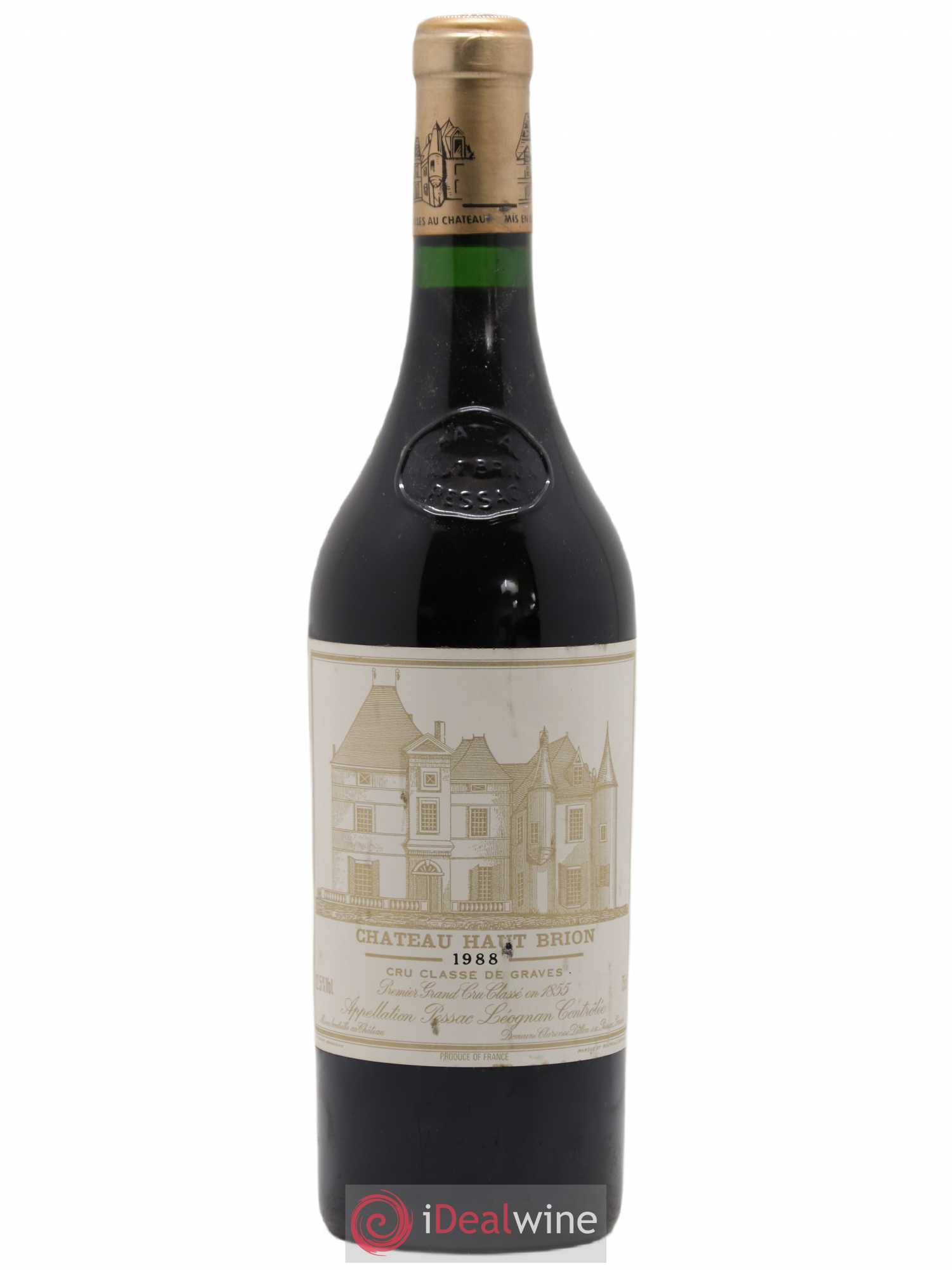 Château Haut Brion 1er Grand Cru Classé 1988 - Lot de 1 bouteille - 0