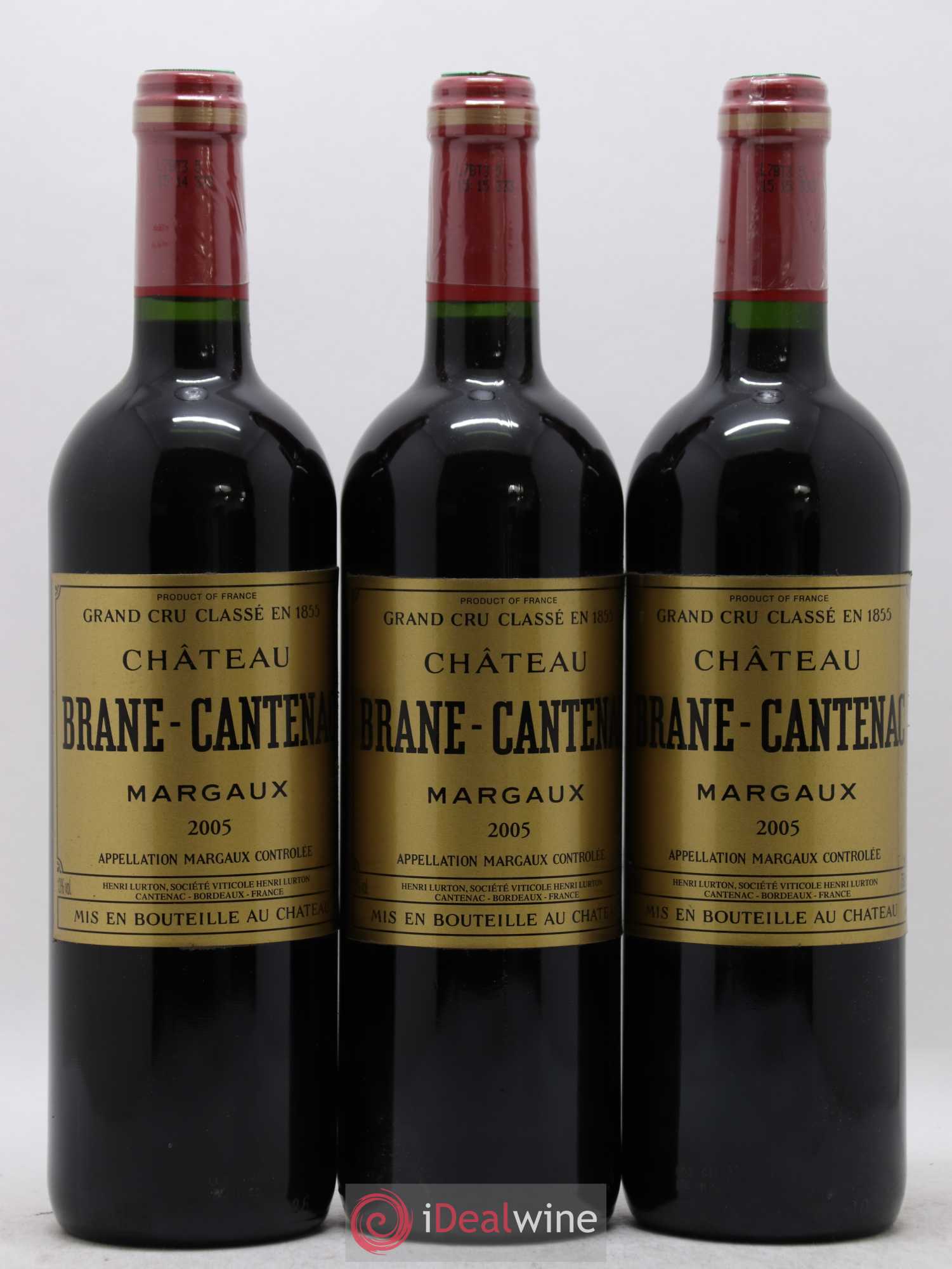 Château Brane Cantenac 2ème Grand Cru Classé 2005 - Lot de 6 bouteilles - 2