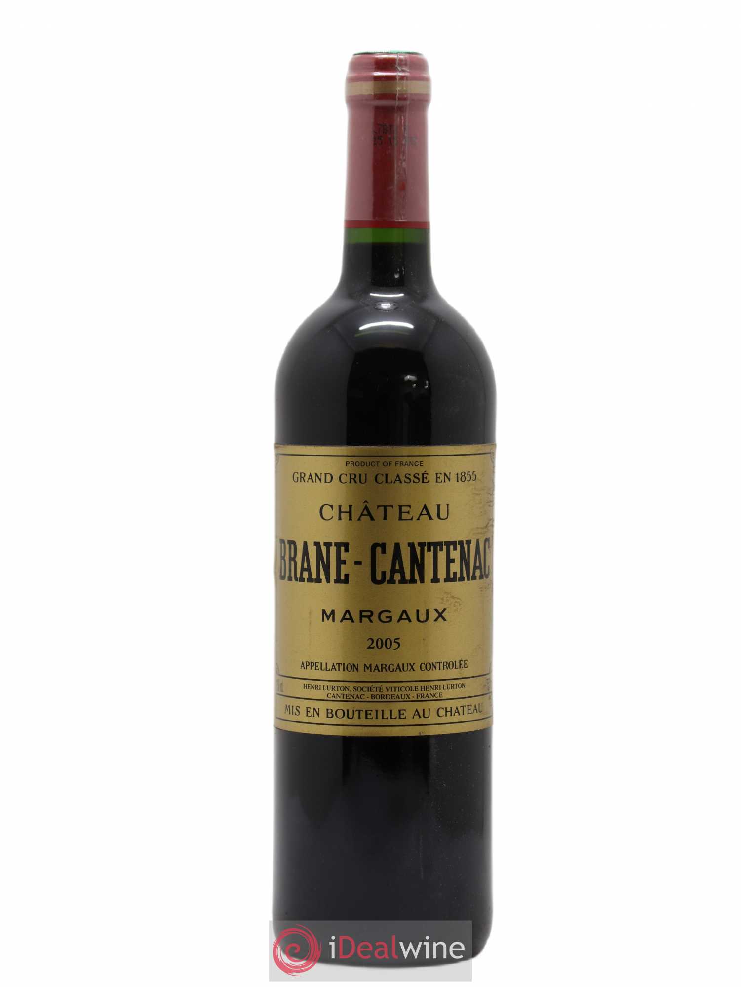 Château Brane Cantenac 2ème Grand Cru Classé 2005 - Lot de 1 bouteille - 0