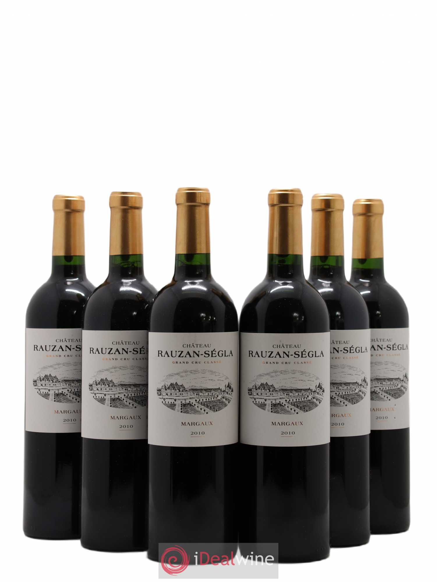 Château Rauzan Ségla Grand Cru Classé 2010 - Lot de 6 bouteilles - 0