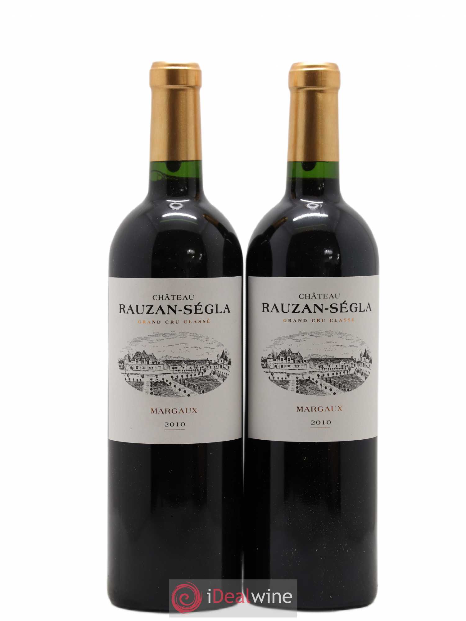 Château Rauzan Ségla Grand Cru Classé 2010 - Lot de 2 bouteilles - 0