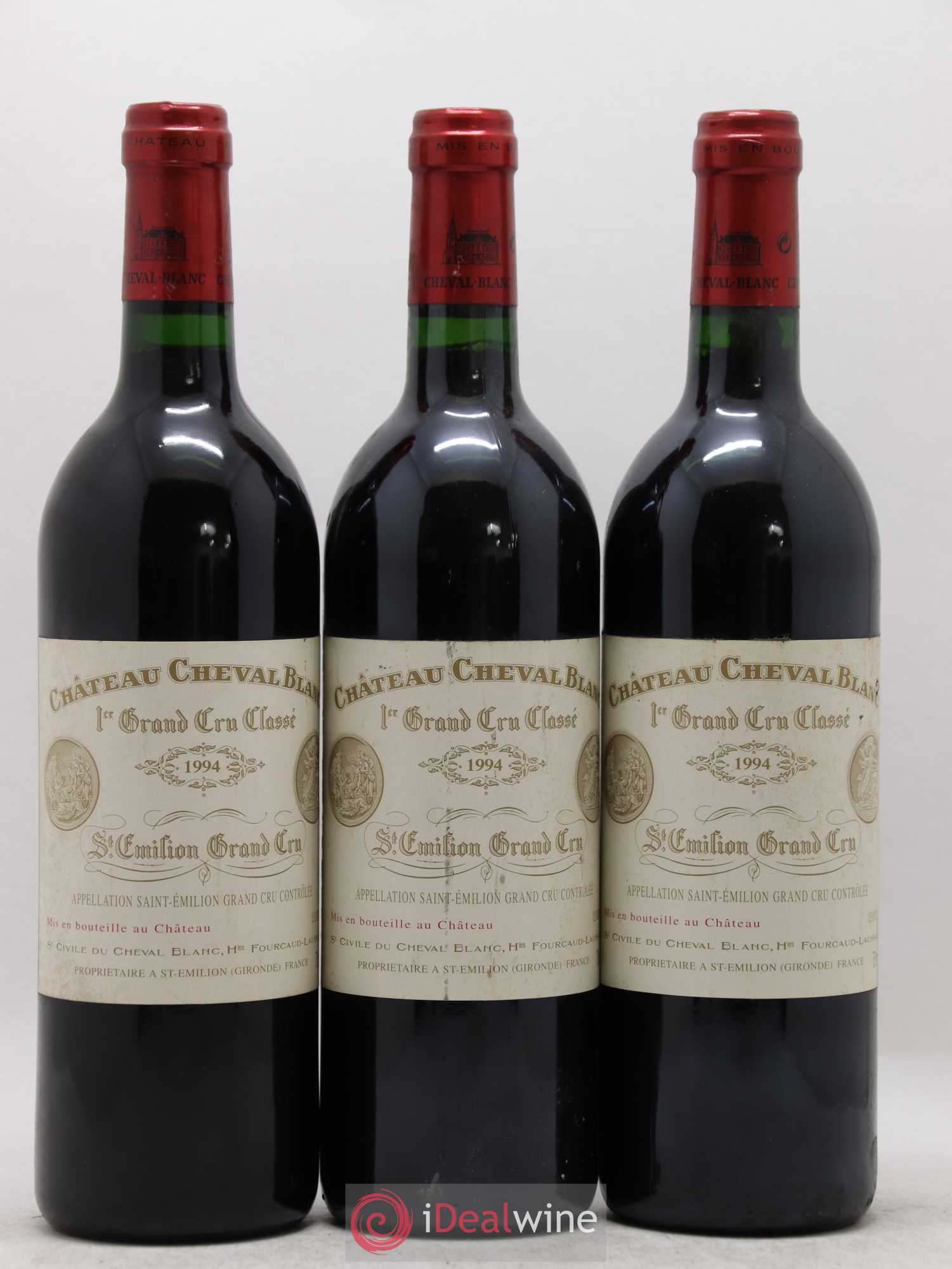 Château Cheval Blanc 1er Grand Cru Classé A 1994 - Lot de 6 bouteilles - 2