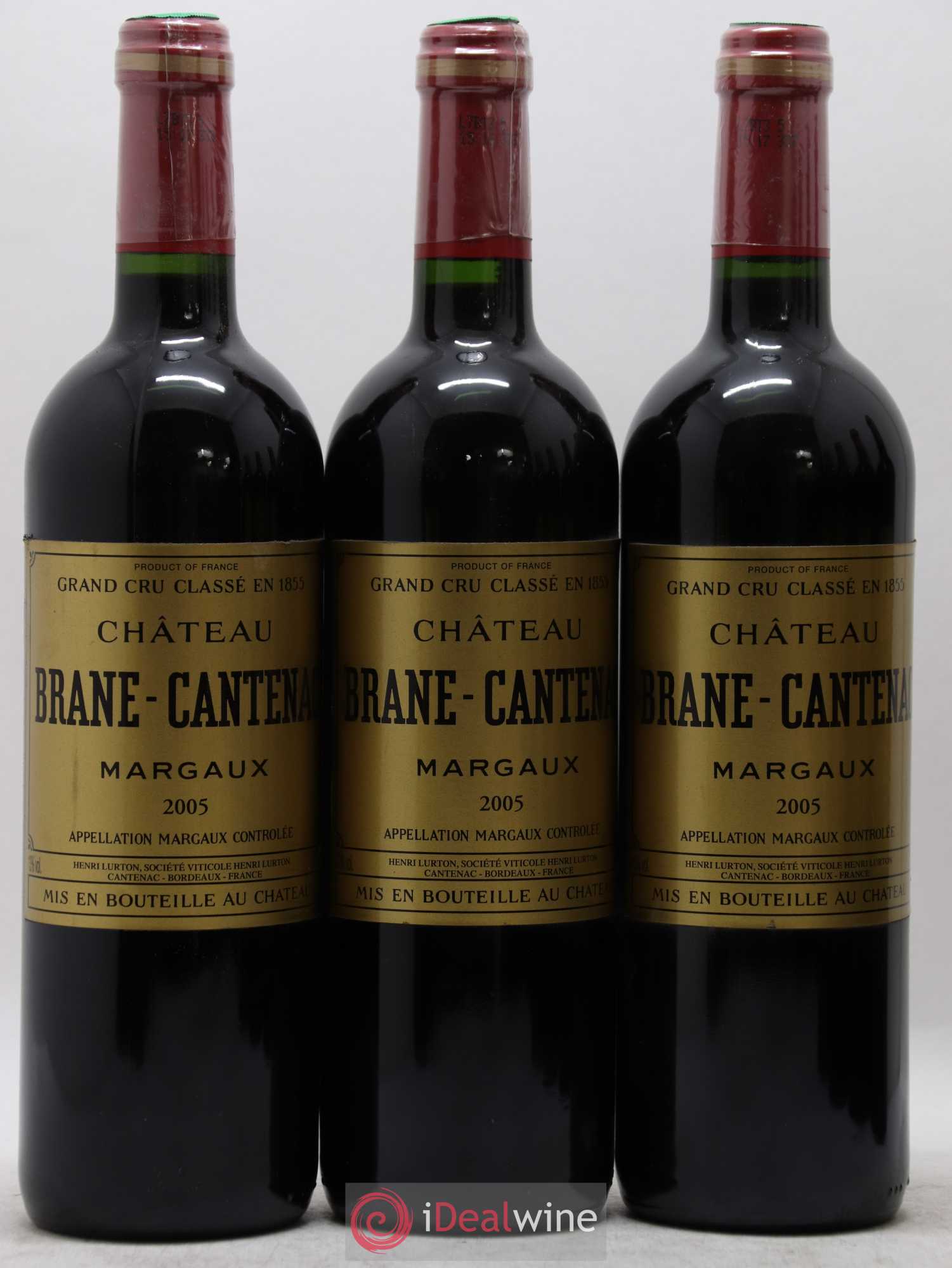Château Brane Cantenac 2ème Grand Cru Classé 2005 - Lot de 12 bouteilles - 2