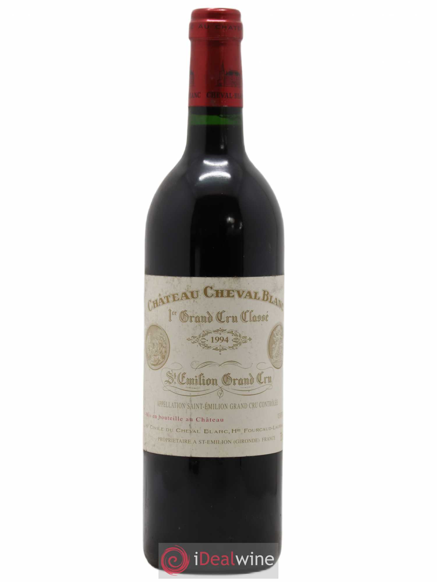 Château Cheval Blanc 1er Grand Cru Classé A 1994 - Lot de 1 bouteille - 0