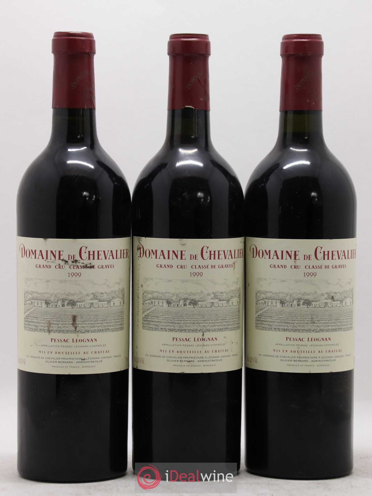 Domaine de Chevalier Cru Classé de Graves 1999 - Lot de 12 bouteilles - 3