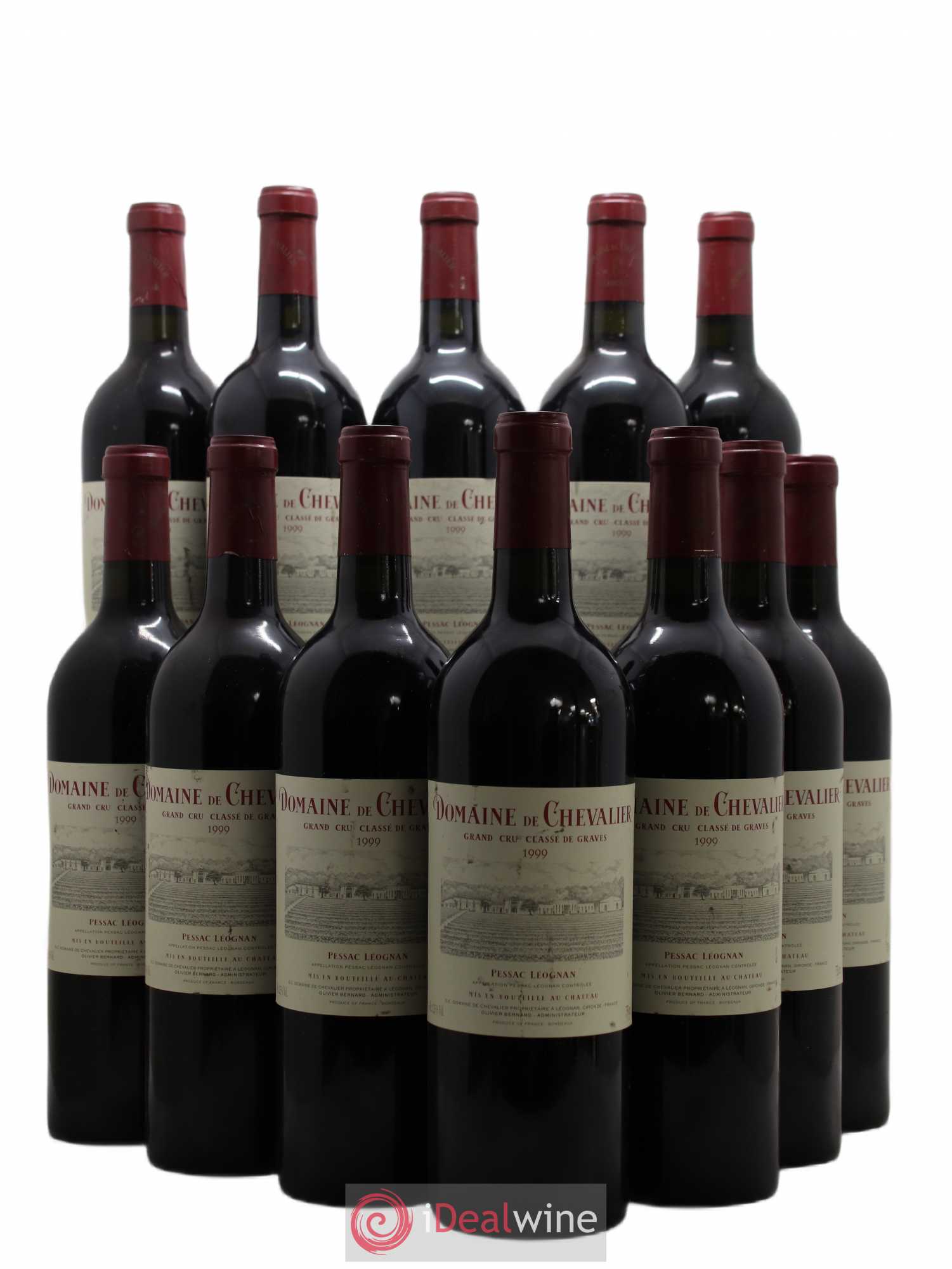 Domaine de Chevalier Cru Classé de Graves 1999 - Lot de 12 bouteilles - 0