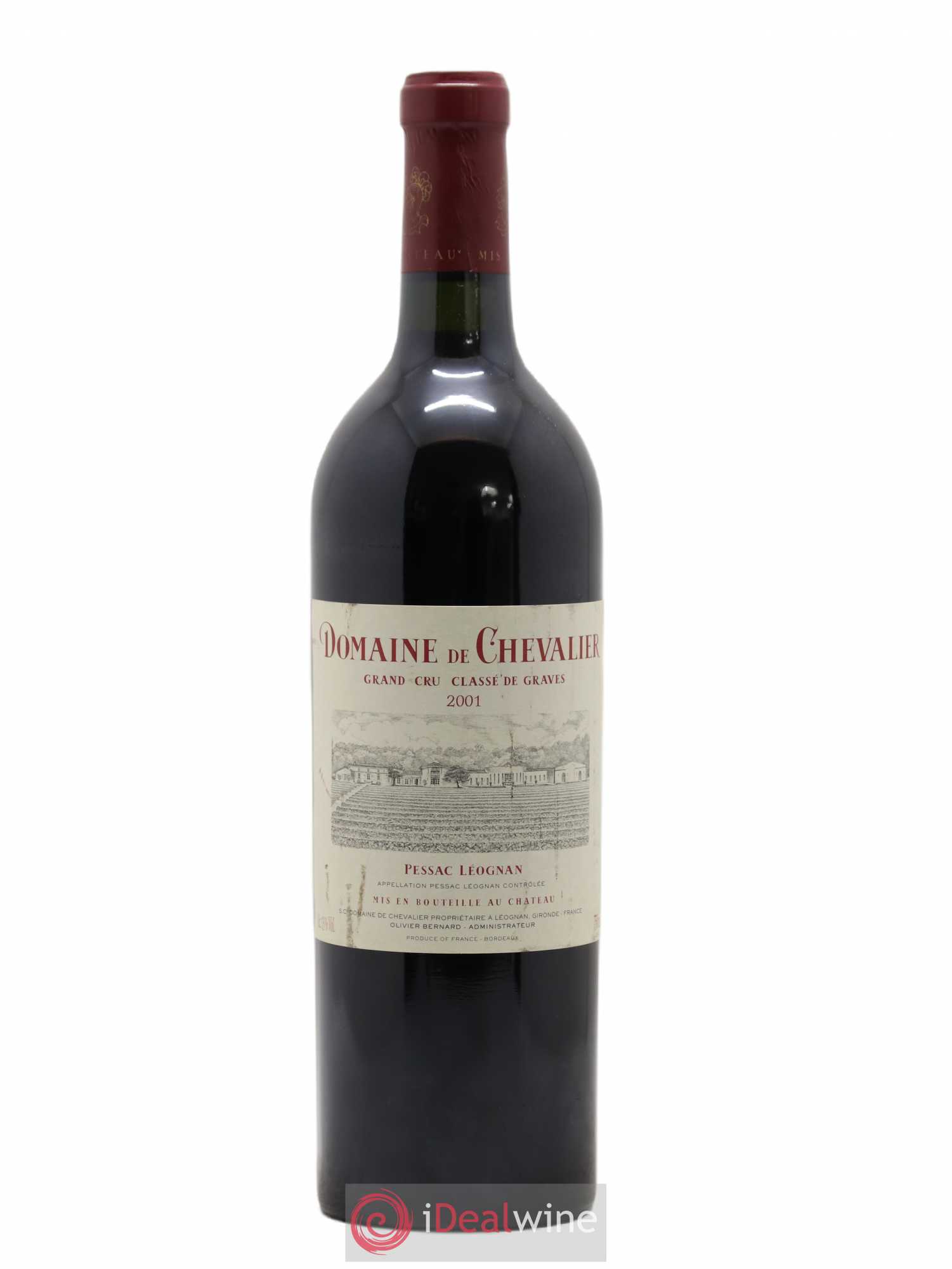 Domaine de Chevalier Cru Classé de Graves 2001 - Lot de 1 bouteille - 0