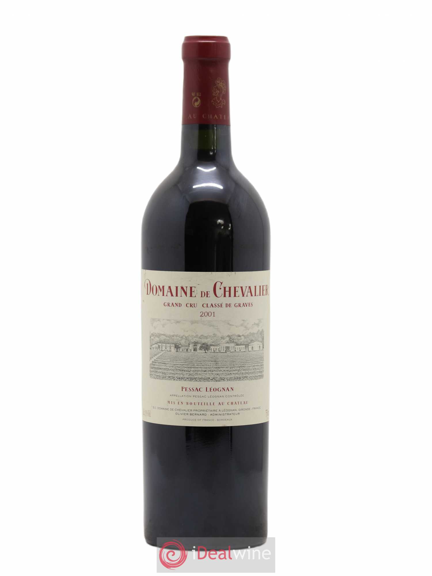 Domaine de Chevalier Cru Classé de Graves 2001 - Lot de 1 bouteille - 0