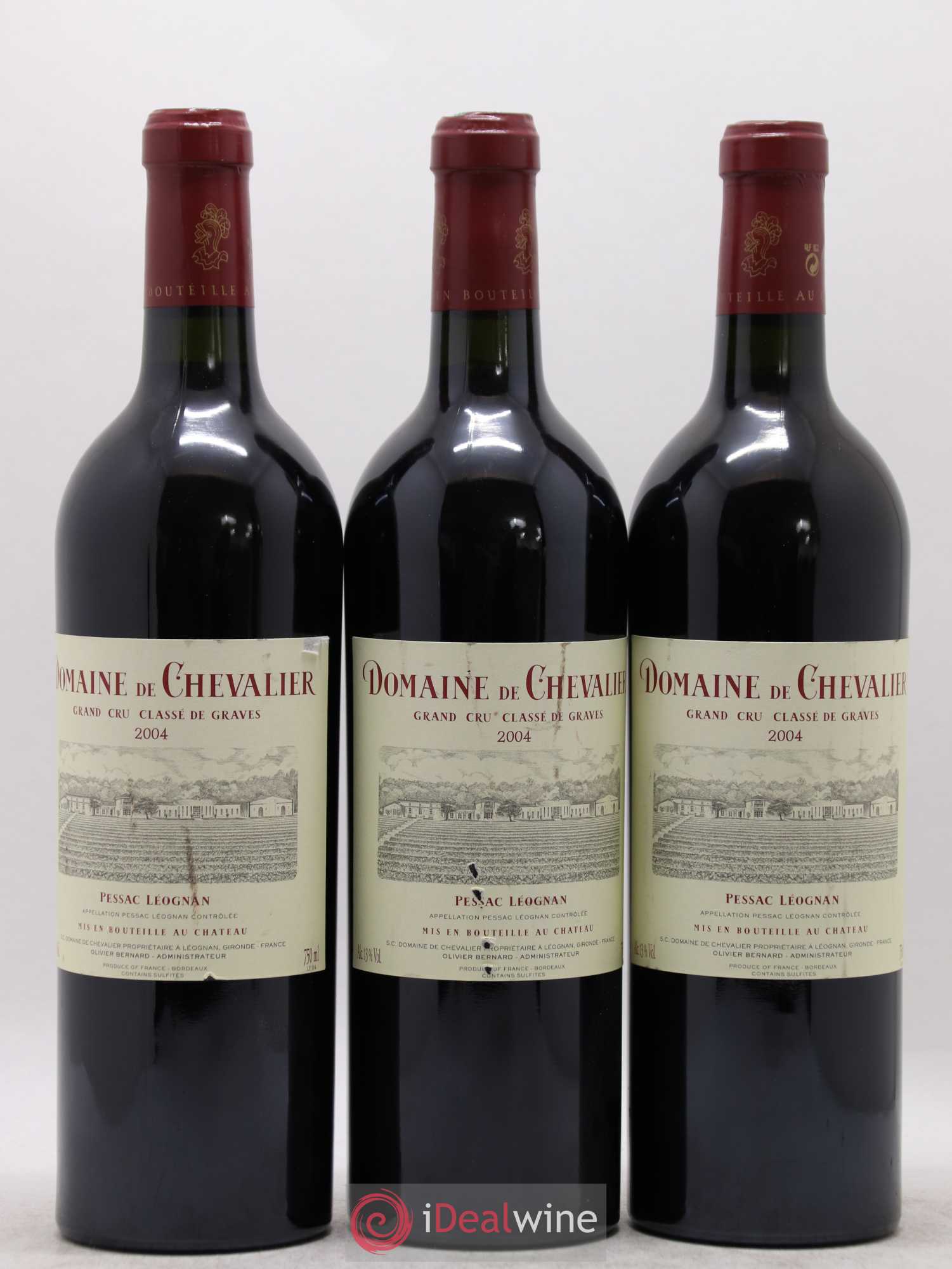 Domaine de Chevalier Cru Classé de Graves 2004 - Lot de 12 bouteilles - 2