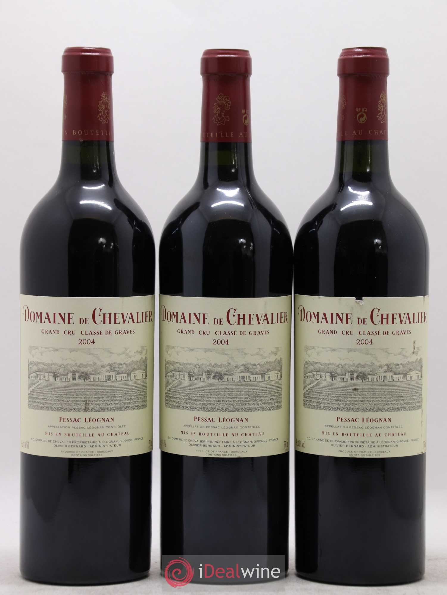 Domaine de Chevalier Cru Classé de Graves 2004 - Lot de 12 bouteilles - 3