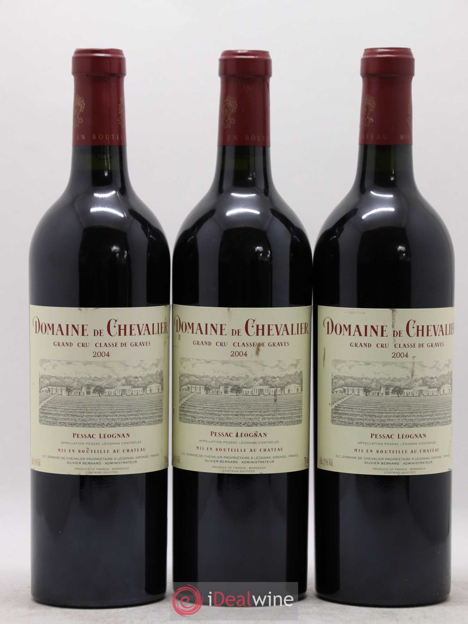 Domaine de Chevalier Cru Classé de Graves 2004 - Lot de 12 bouteilles - 4