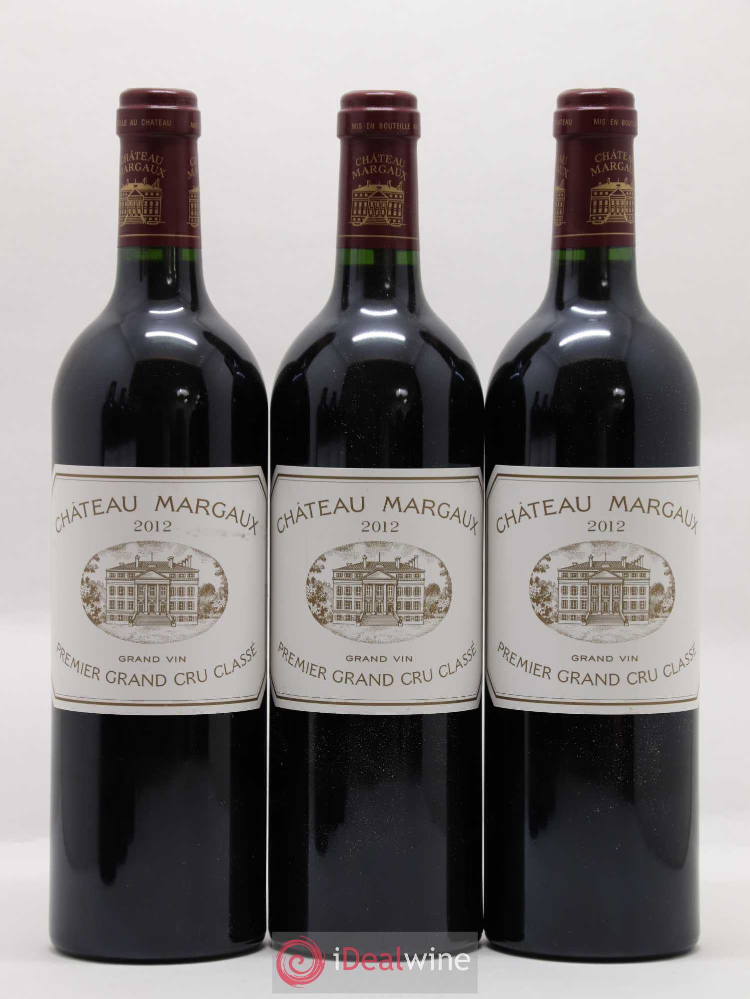 Château Margaux 1er Grand Cru Classé 2012 - Lot de 6 bouteilles - 1