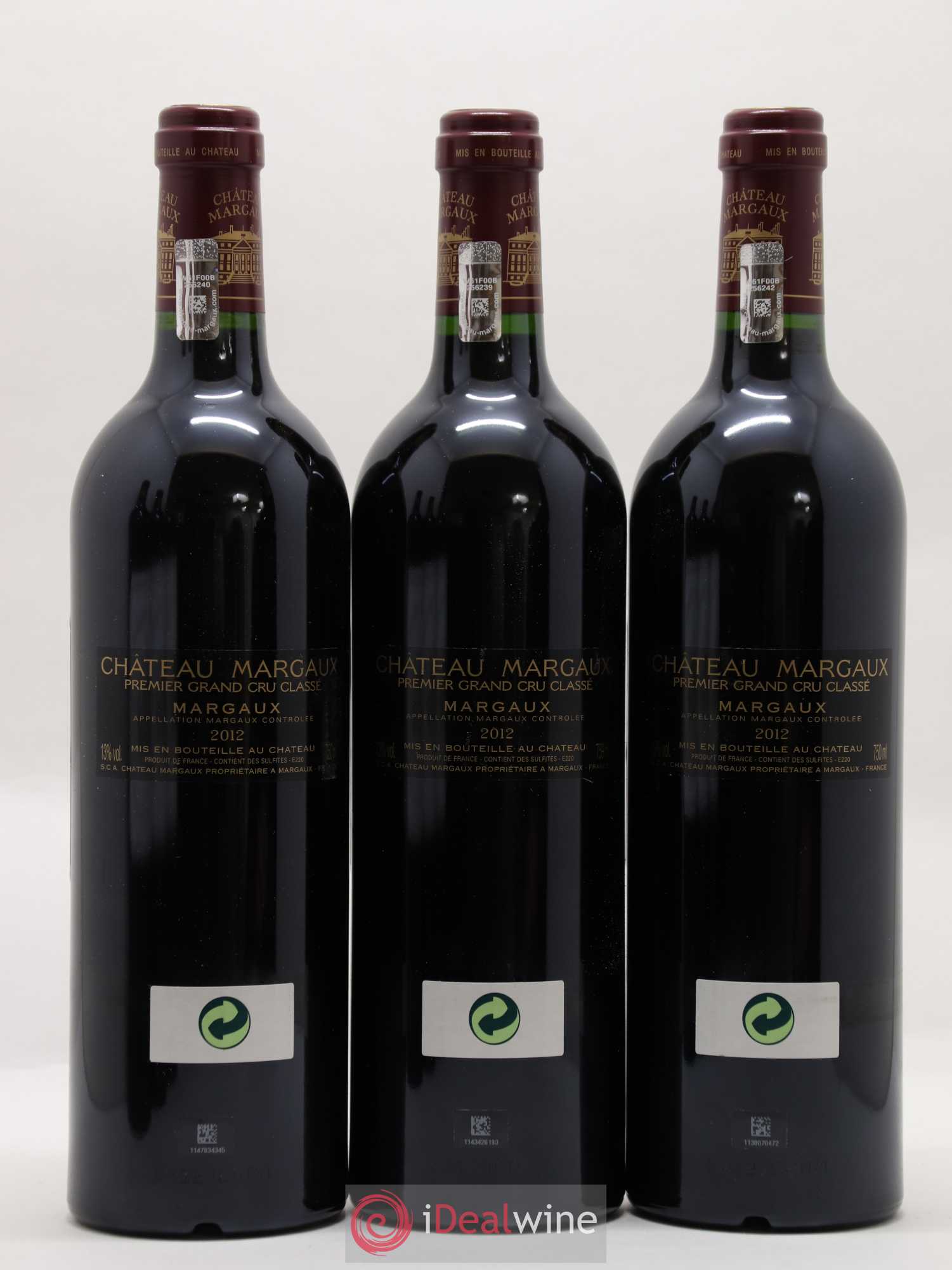 Château Margaux 1er Grand Cru Classé 2012 - Lot de 6 bouteilles - 2