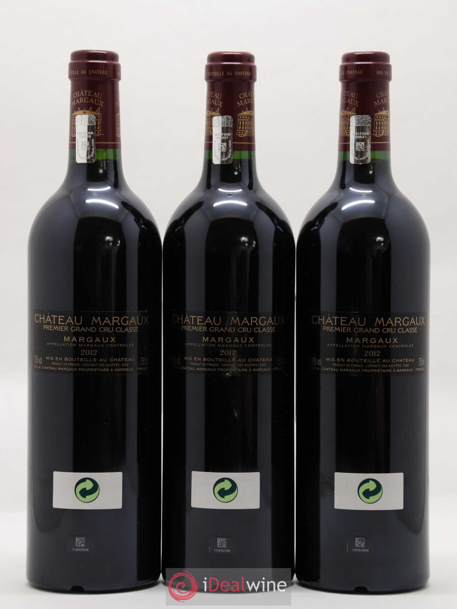 Château Margaux 1er Grand Cru Classé 2012 - Lot de 6 bouteilles - 4