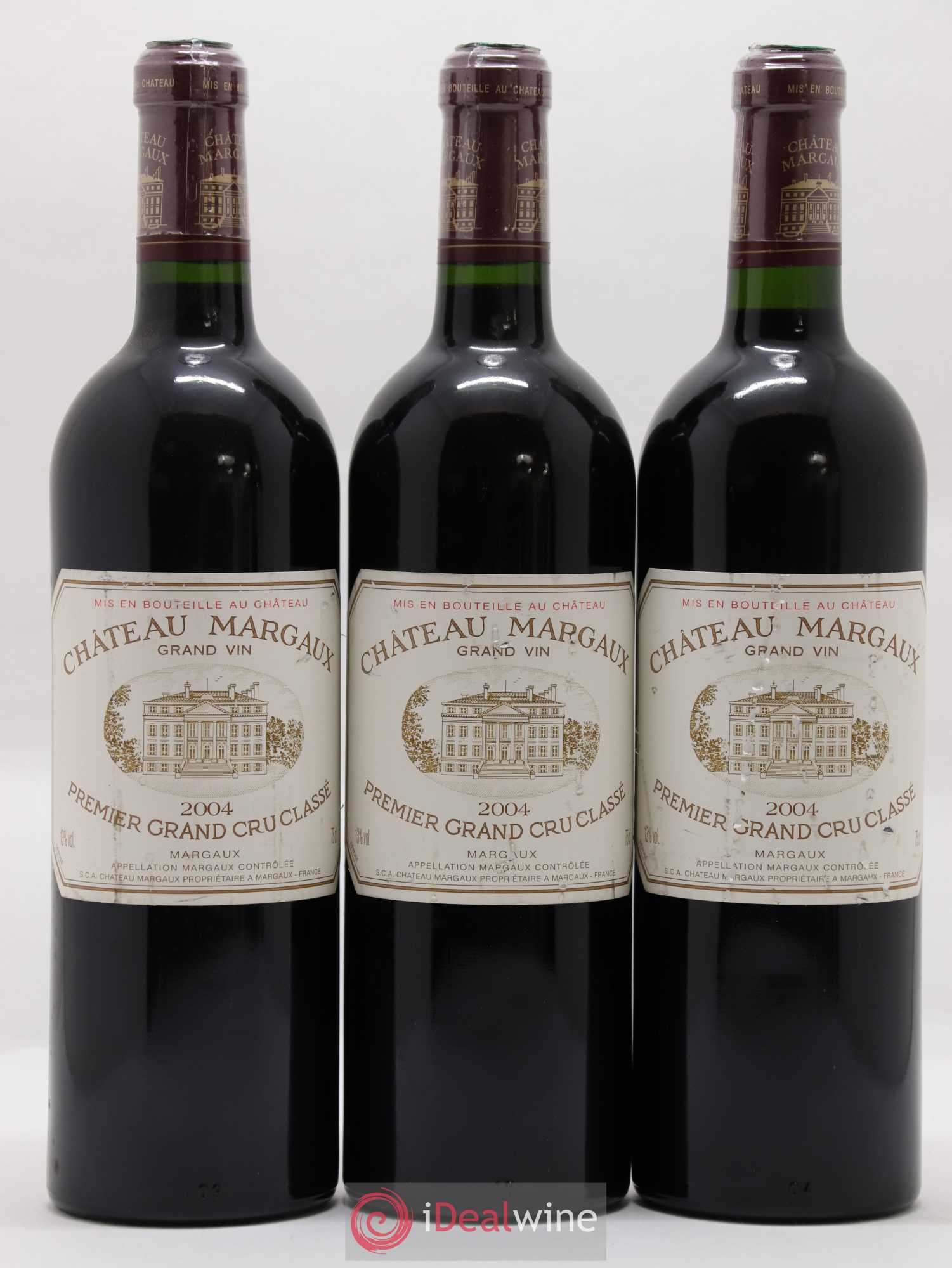 Château Margaux 1er Grand Cru Classé 2004 - Lot de 6 bouteilles - 2