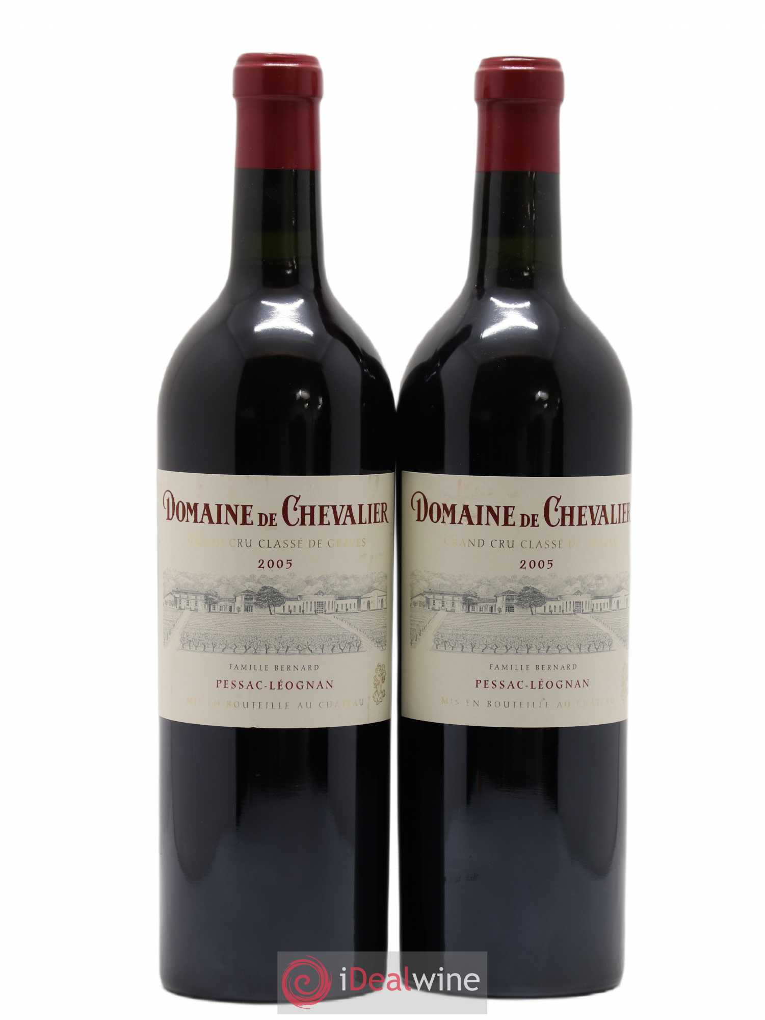 Domaine de Chevalier Cru Classé de Graves 2005 - Lot de 2 bouteilles - 0
