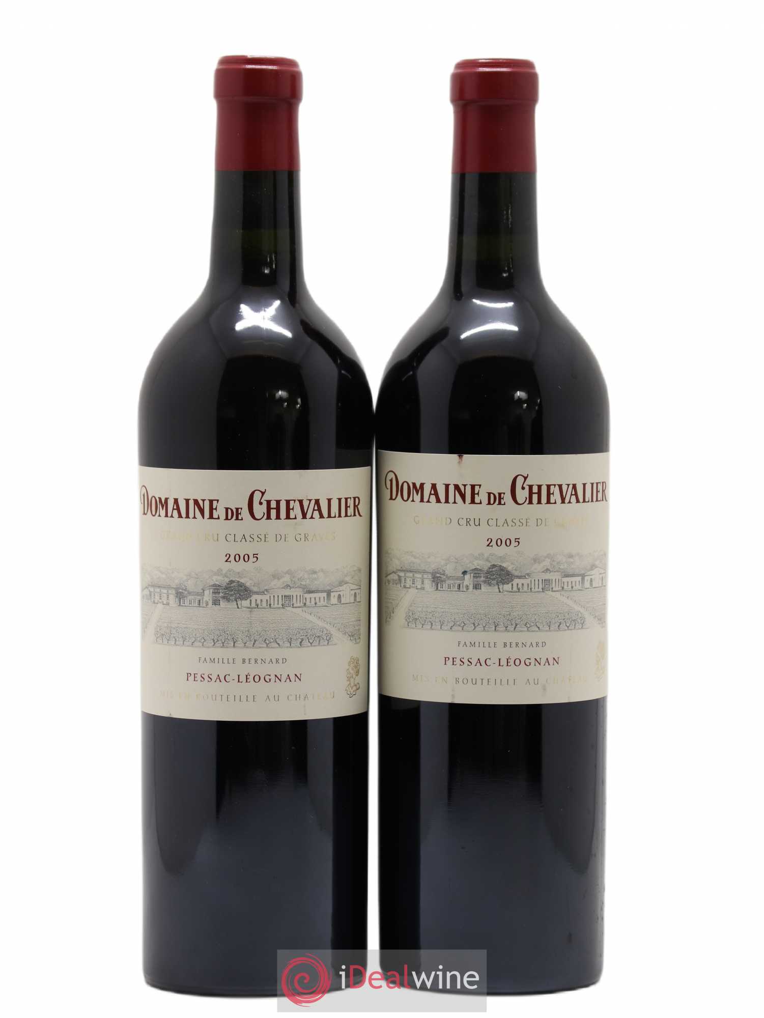 Domaine de Chevalier Cru Classé de Graves 2005 - Lot de 2 bouteilles - 0