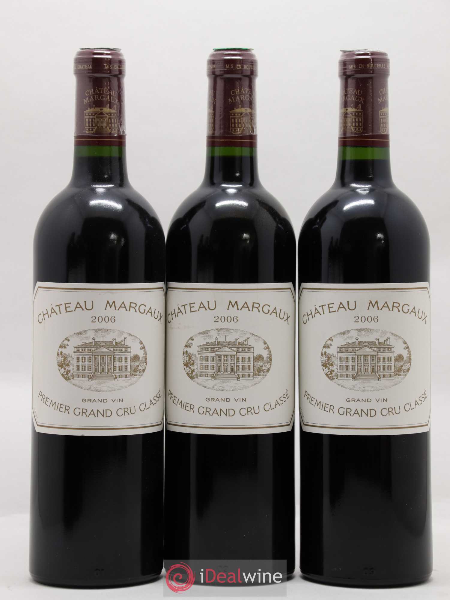 Château Margaux 1er Grand Cru Classé 2006 - Lot de 6 bouteilles - 1