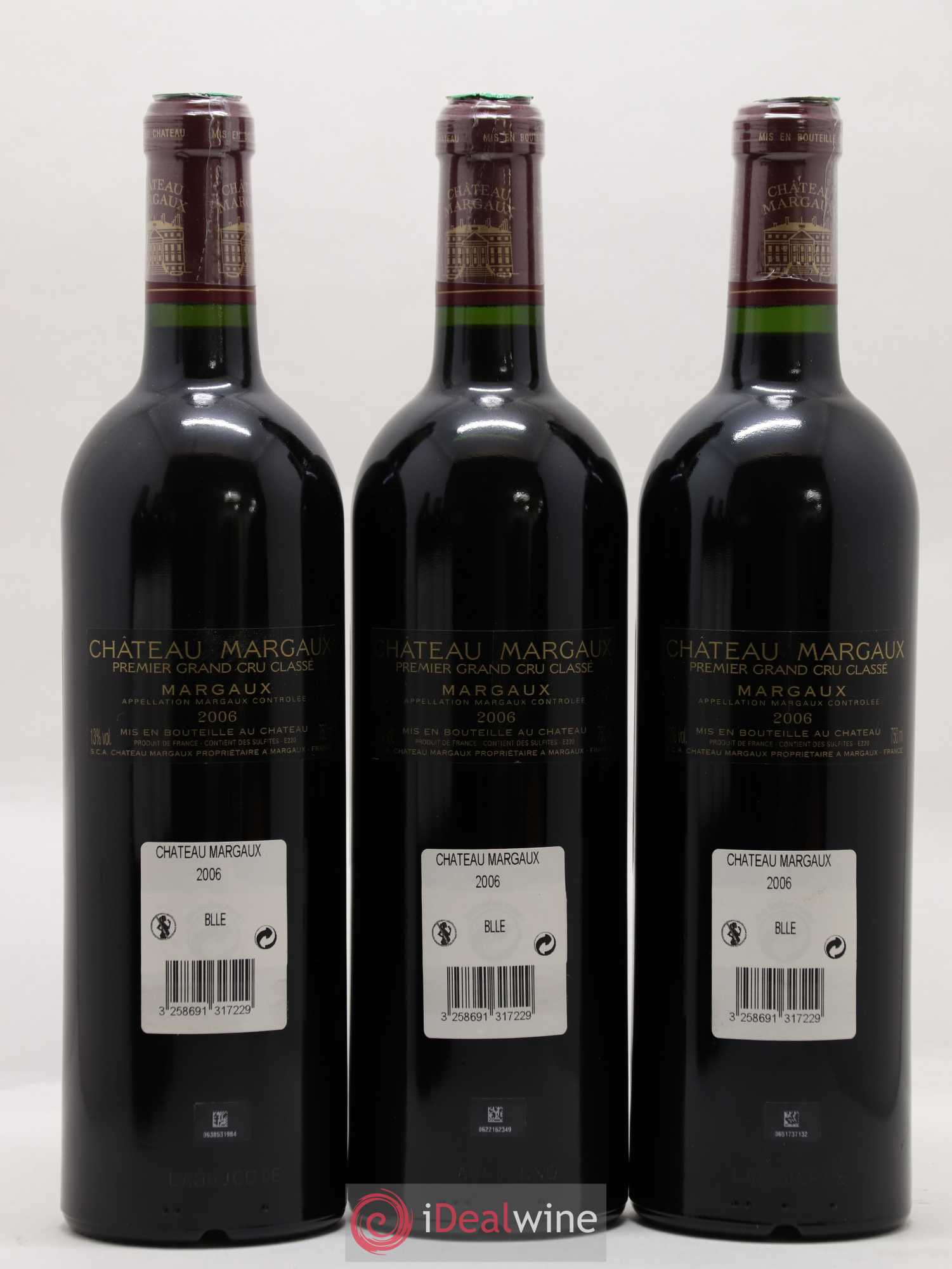 Château Margaux 1er Grand Cru Classé 2006 - Lot de 6 bouteilles - 2