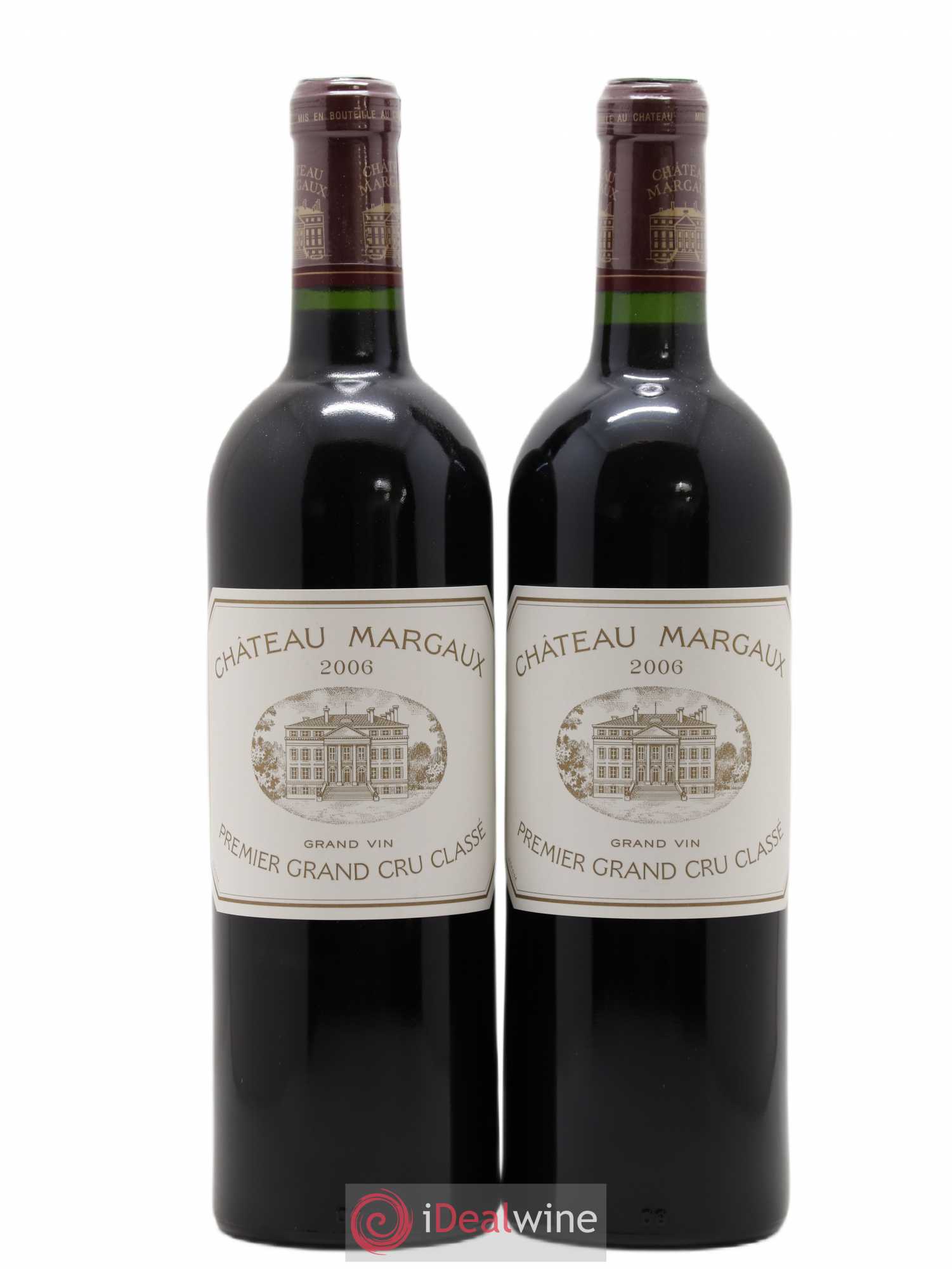 Château Margaux 1er Grand Cru Classé 2006 - Lot de 2 bouteilles - 0