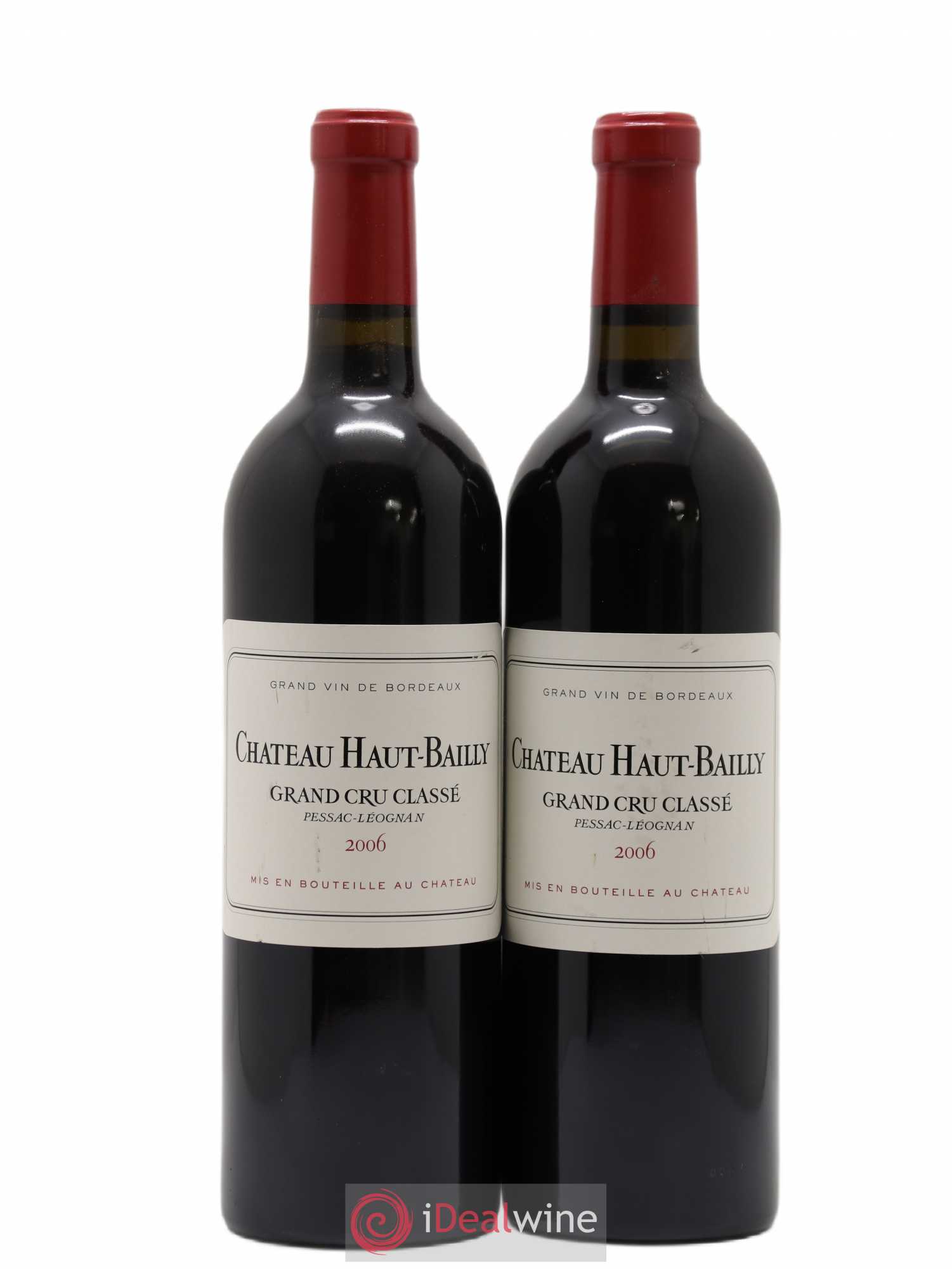 Château Haut-Bailly Cru Classé de Graves 2006 - Lot de 2 bouteilles - 0
