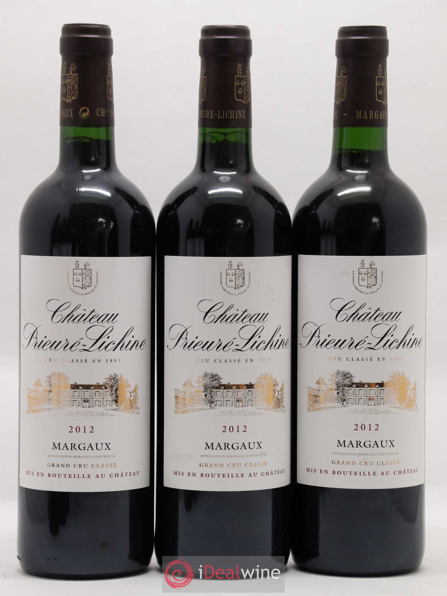 Château Prieuré Lichine 4ème Grand Cru Classé 2012 - Lot de 6 bouteilles - 1