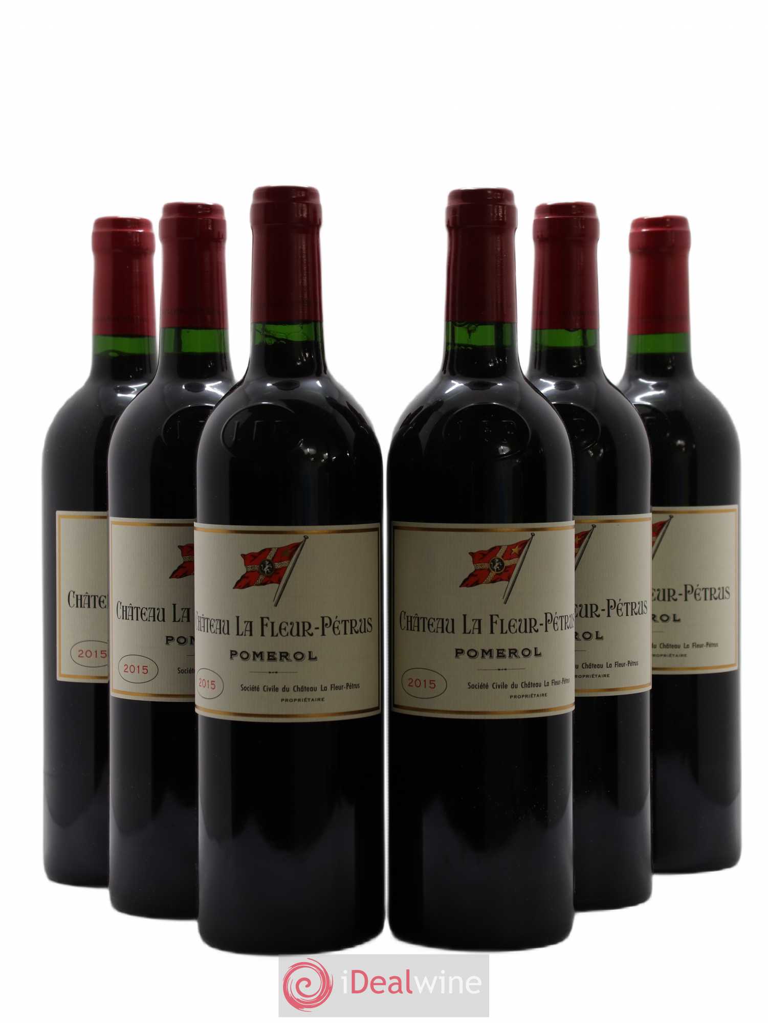 Château la Fleur Petrus 2015 - Lot de 6 bouteilles - 0