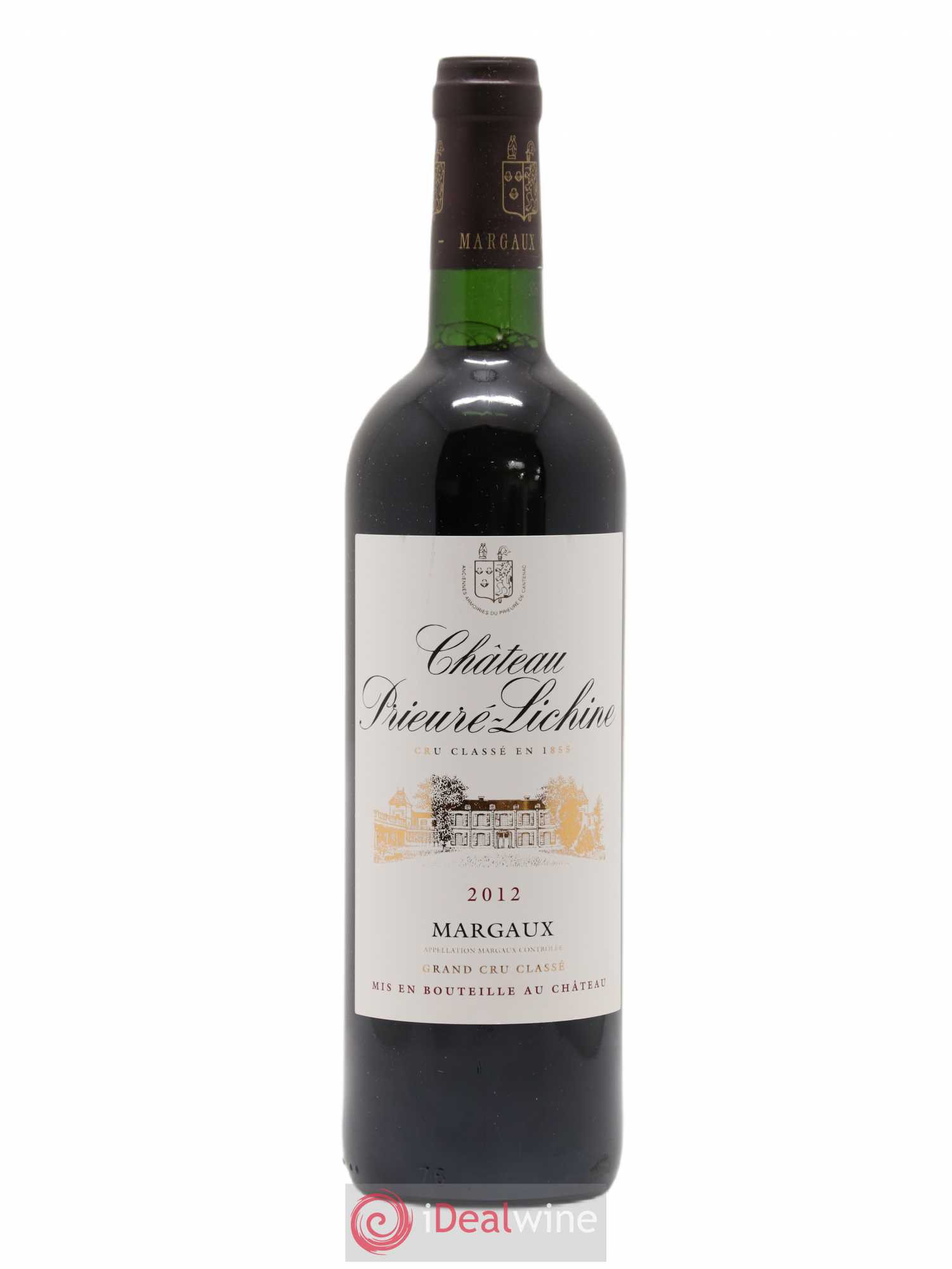Château Prieuré Lichine 4ème Grand Cru Classé 2012 - Lot de 1 bouteille - 0