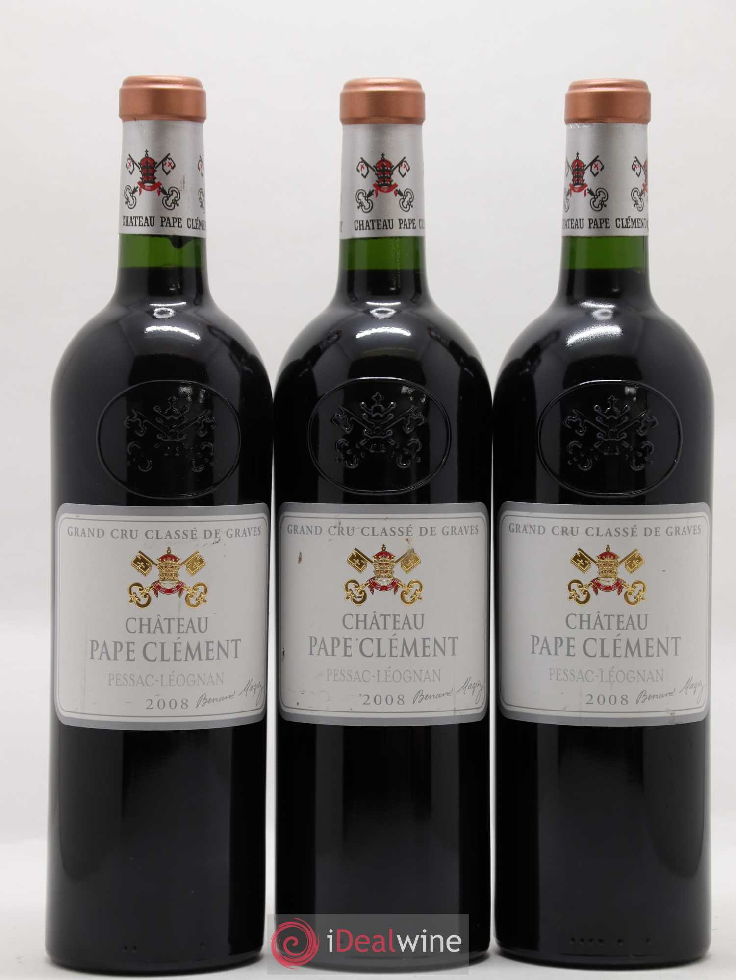 Château Pape Clément Cru Classé de Graves 2008 - Lot de 6 bouteilles - 2