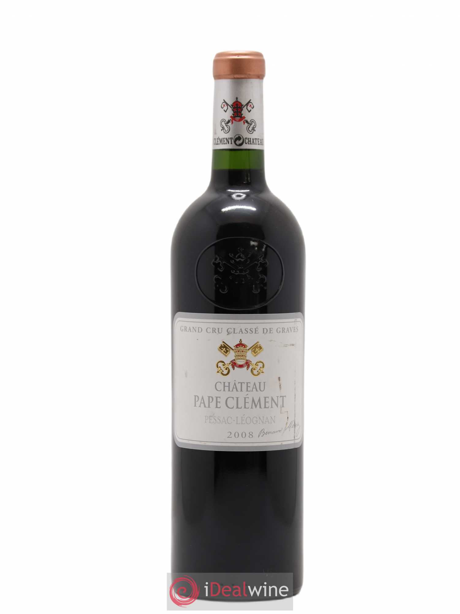 Château Pape Clément Cru Classé de Graves 2008 - Lot de 1 bouteille - 0
