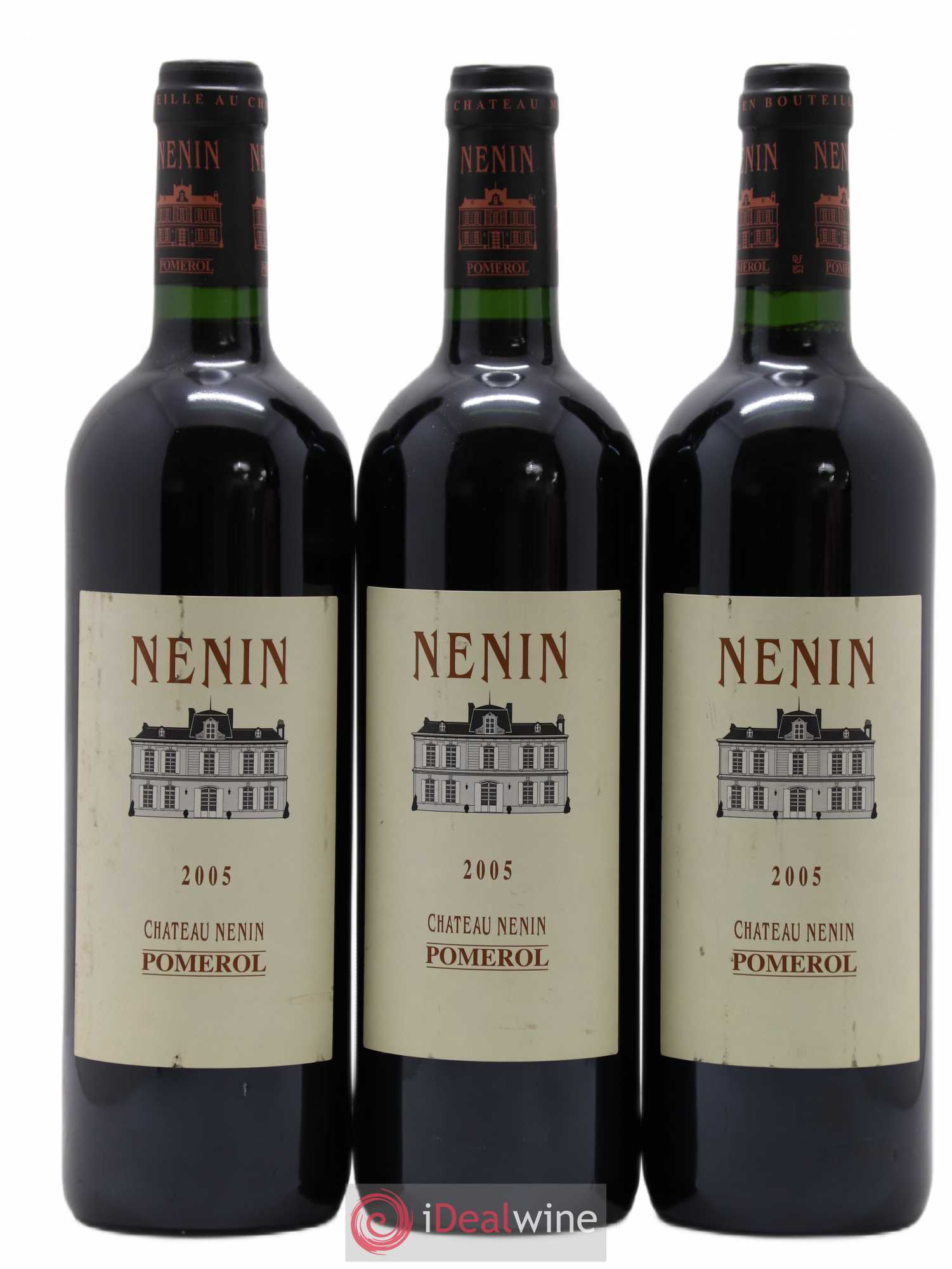 Château Nenin 2005 - Lot de 3 bouteilles - 0