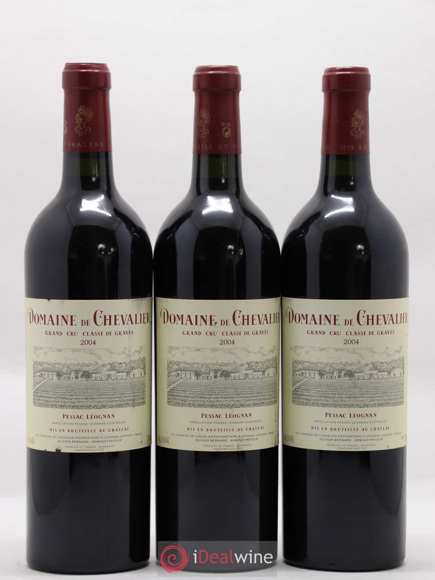Domaine de Chevalier Cru Classé de Graves 2004 - Lot de 6 bouteilles - 2