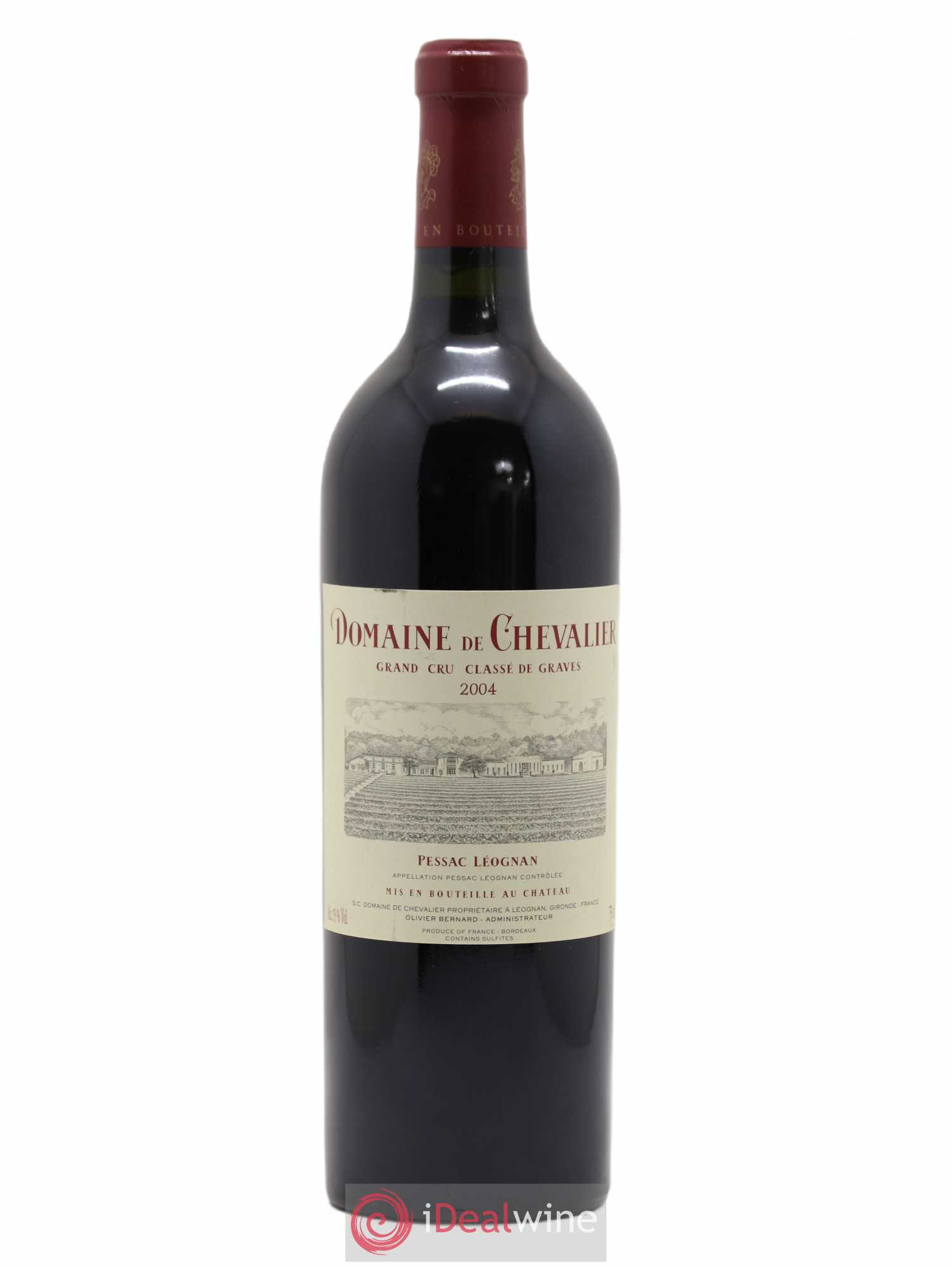 Domaine de Chevalier Cru Classé de Graves 2004 - Lot de 1 bouteille - 0