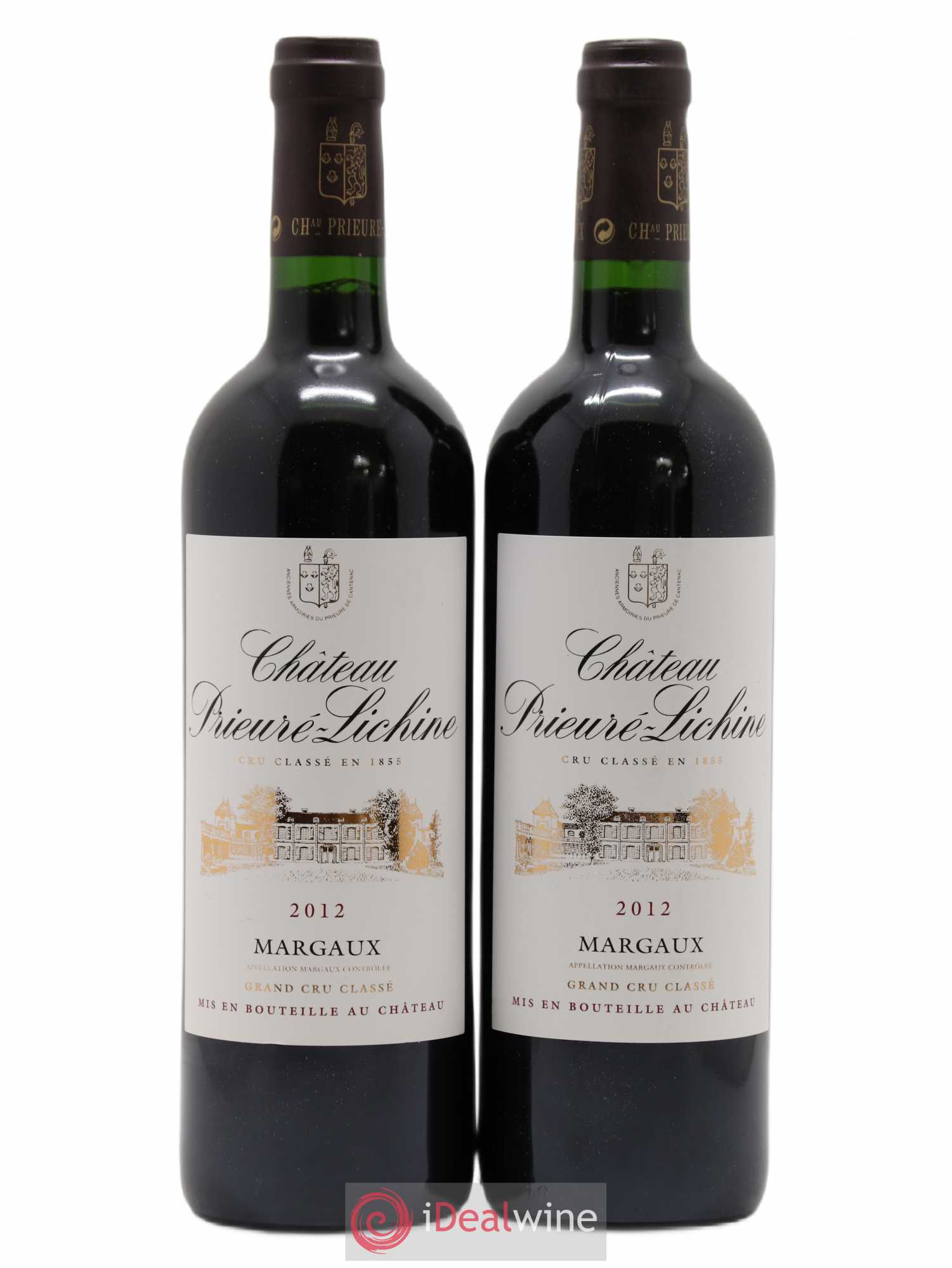 Château Prieuré Lichine 4ème Grand Cru Classé 2012 - Lot de 2 bouteilles - 0