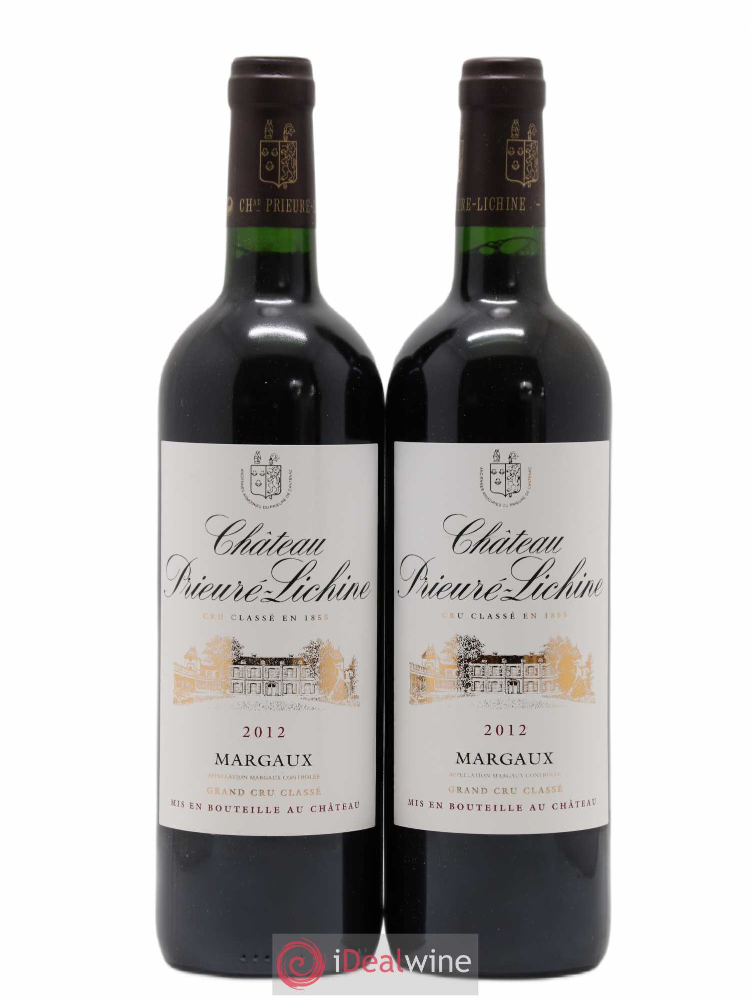 Château Prieuré Lichine 4ème Grand Cru Classé 2012 - Lot de 2 bouteilles - 0