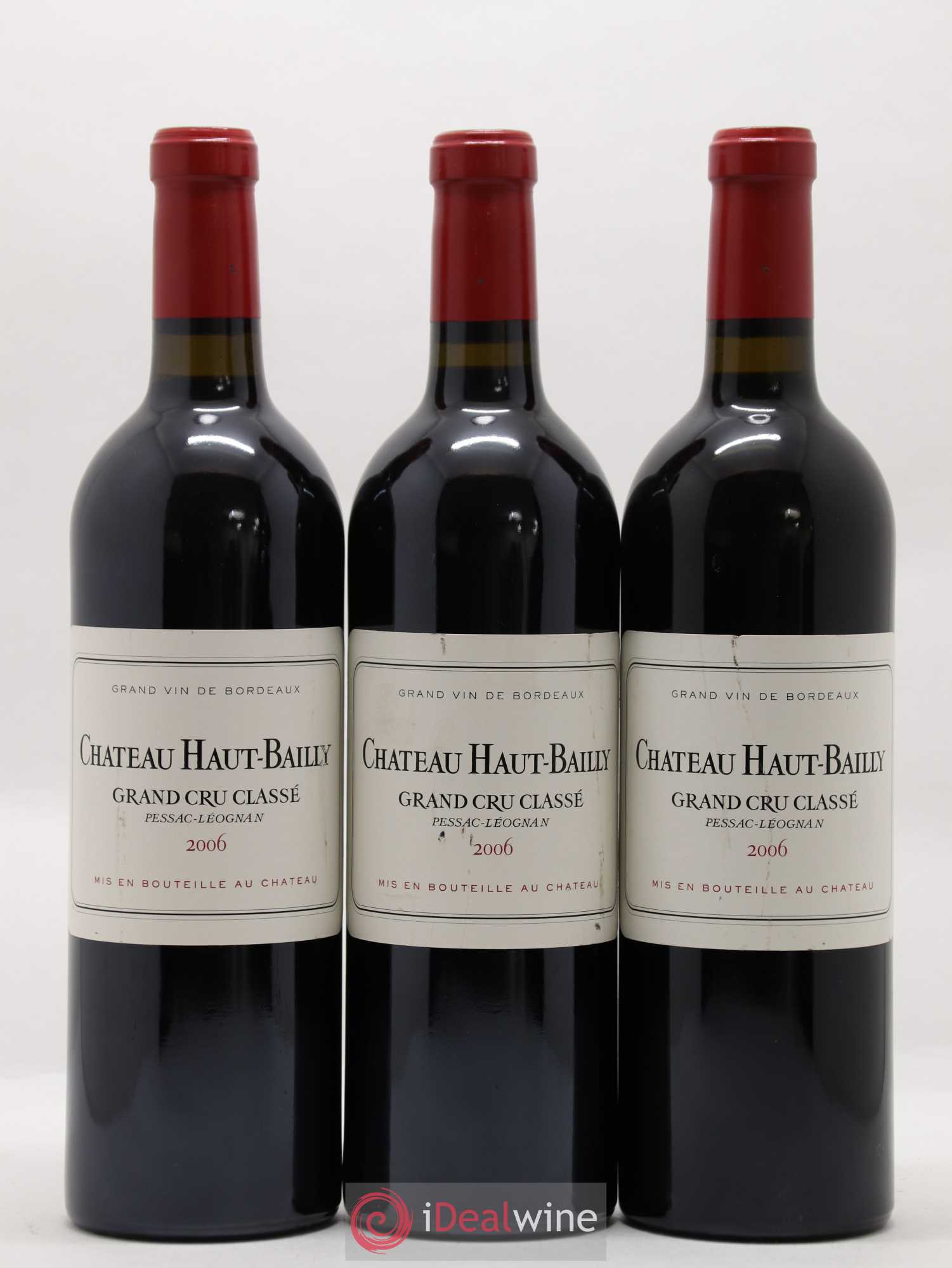Château Haut-Bailly Cru Classé de Graves 2006 - Lot de 6 bouteilles - 2