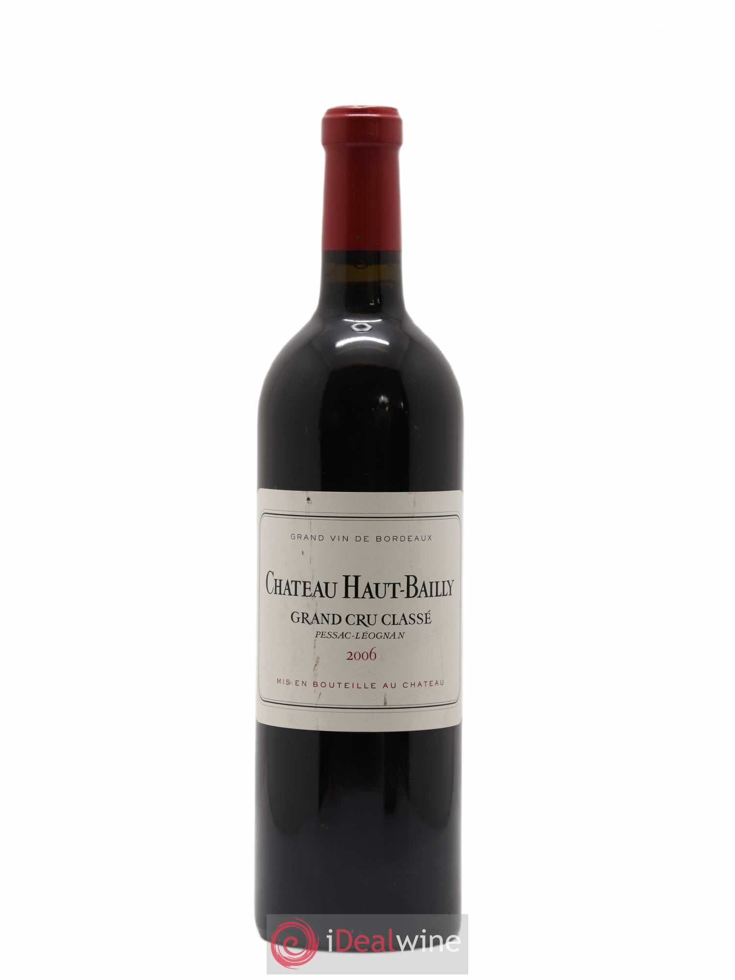 Château Haut-Bailly Cru Classé de Graves 2006 - Lot de 1 bouteille - 0
