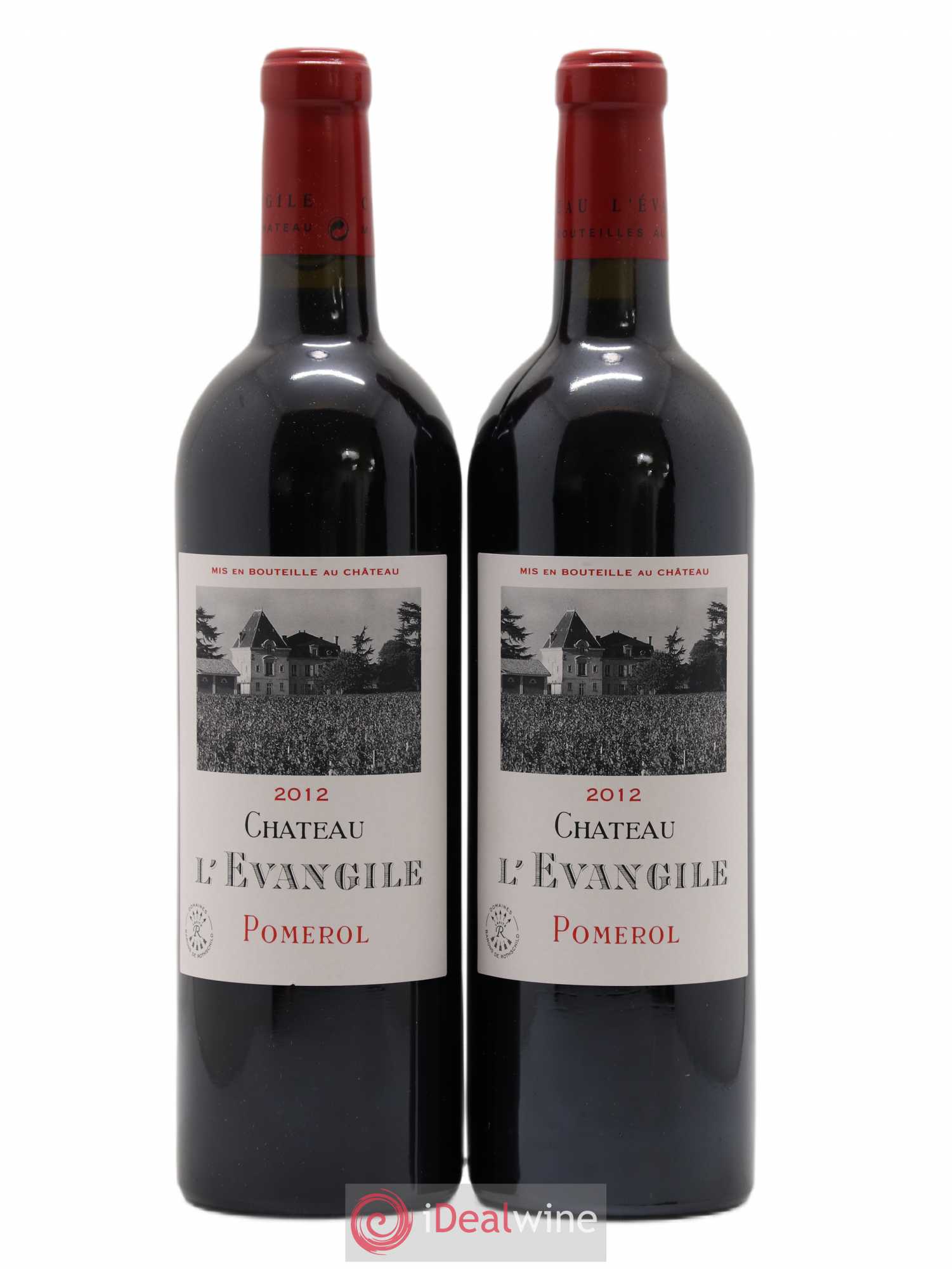 Château l' Évangile 2012 - Lot de 2 bouteilles - 0