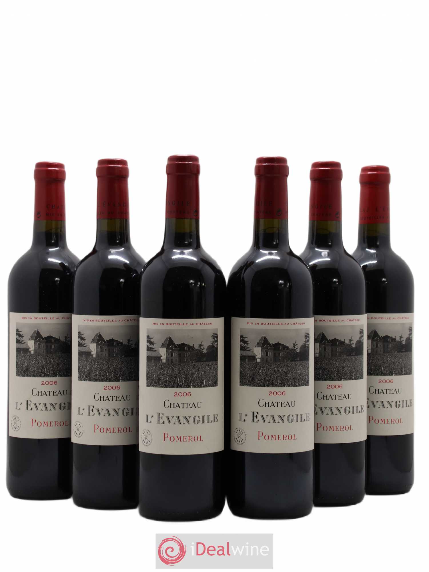 Château l' Évangile 2006 - Lot de 6 bouteilles - 0