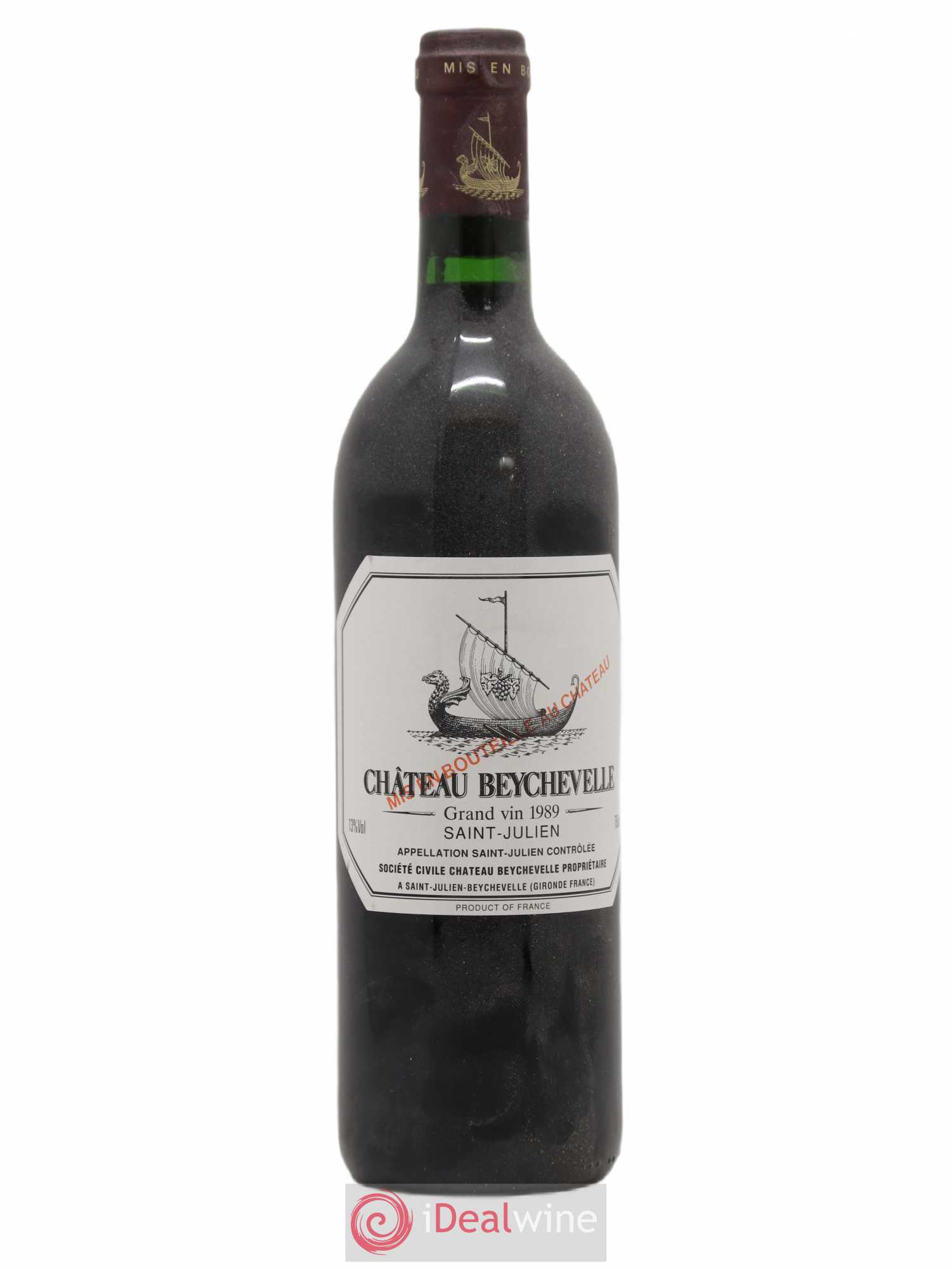 Château Beychevelle 4ème Grand Cru Classé 1989 - Lot de 1 bouteille - 0